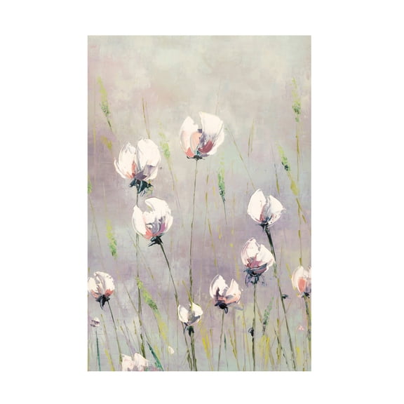 Canvas Wall Art - Emma Coghlan 'White Tulips' Wall Art for Living Room, Bedroom, or Office Décor by Trademark Fine Art - 16 x 24 Inches