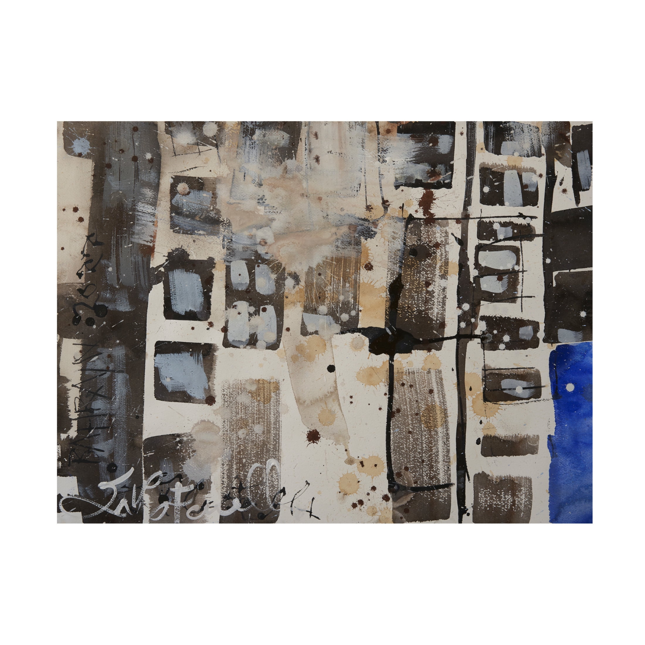 Canvas Wall Art - Erin McGee Ferrell 'Bahrain V' Wall Art for Living Room, Bedroom, or Office Décor by Trademark Fine Art - 47 x 35 Inches
