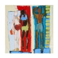 thumbnail image 1 of Canvas Wall Art - Erin McGee Ferrell 'Beach Sunbathers IX' Wall Art for Living Room, Bedroom, or Office Décor by Trademark Fine Art - 18 x 18 Inches, 1 of 4