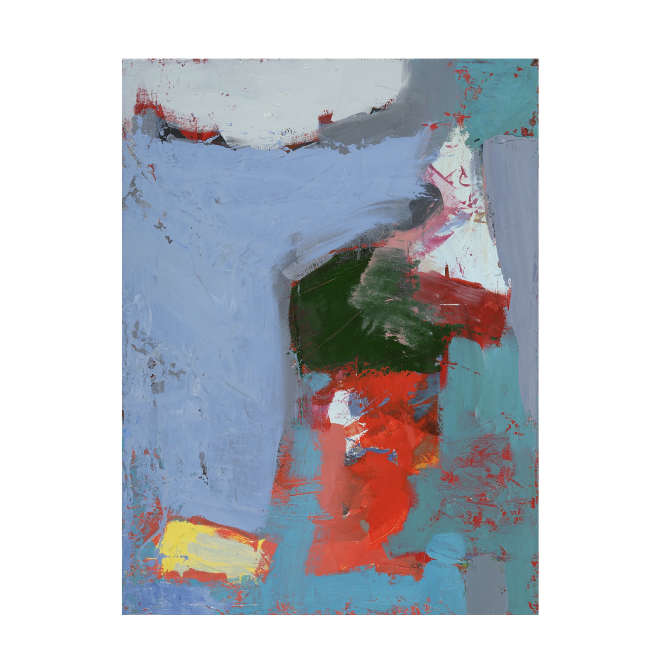 Canvas Wall Art - Erin McGee Ferrell 'Colorful Expressionism I' Wall Art for Living Room, Bedroom, or Office Décor by Trademark Fine Art - 18 x 24 Inches