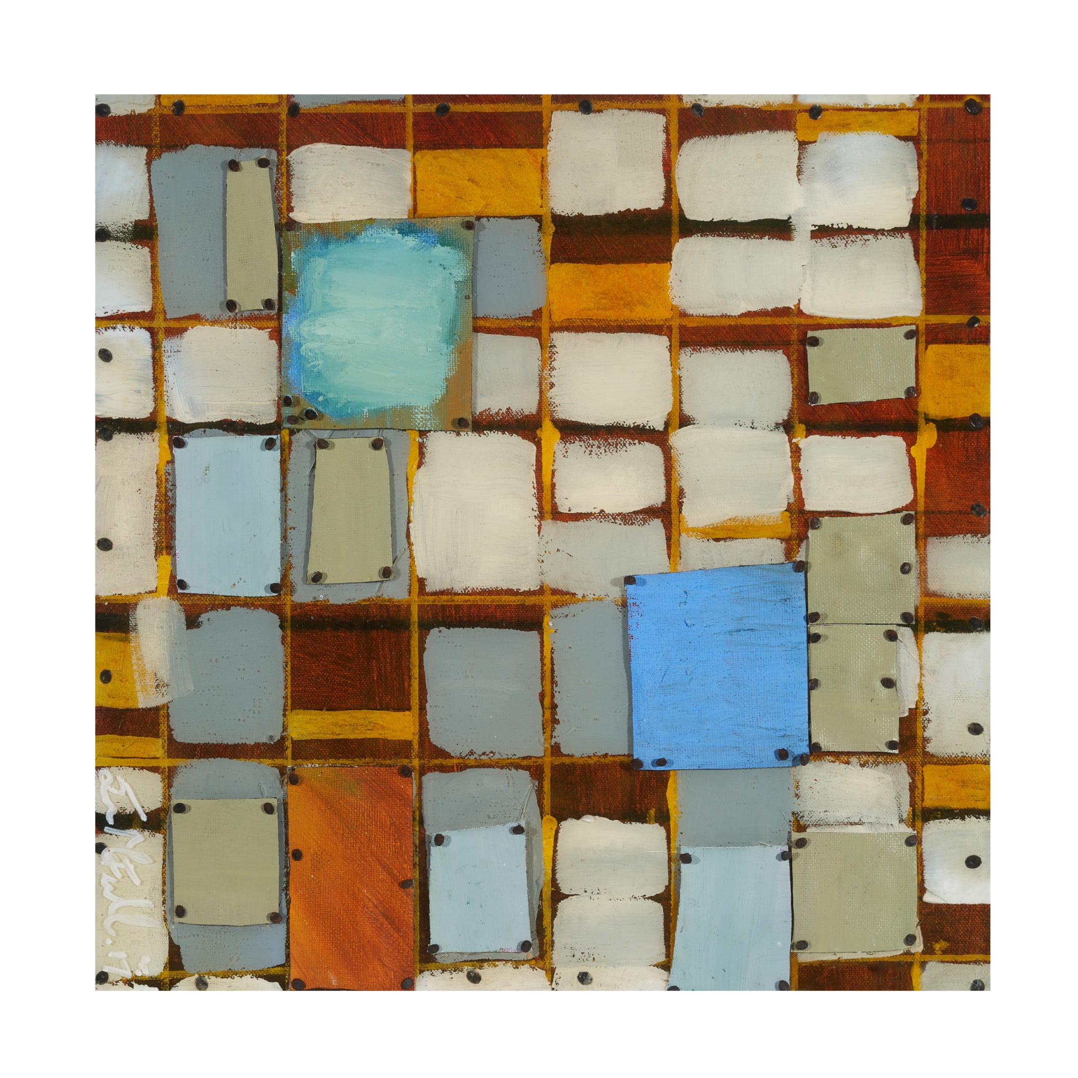 Canvas Wall Art - Erin McGee Ferrell 'Complexity' Wall Art for Living Room, Bedroom, or Office Décor by Trademark Fine Art - 35 x 35 Inches