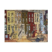 Canvas Wall Art - Erin McGee Ferrell 'Portland I' Wall Art for Living Room, Bedroom, or Office Décor by Trademark Fine Art - 19 x 14 Inches