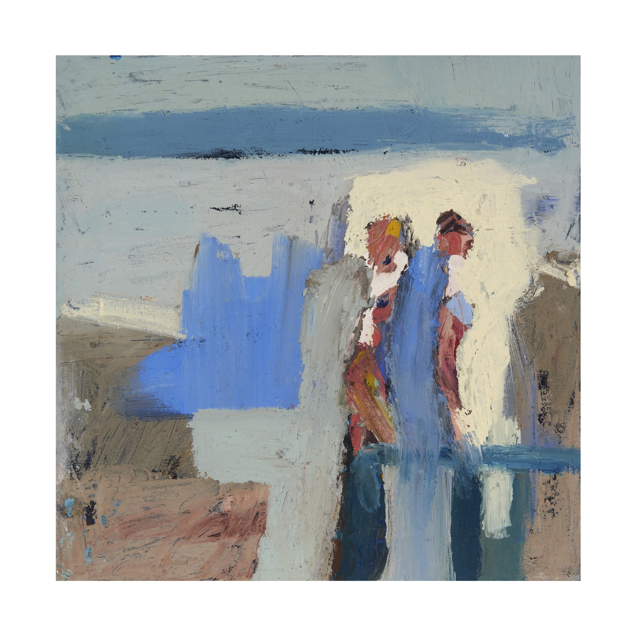 Canvas Wall Art - Erin McGee Ferrell 'Shell Gathers V' Wall Art for Living Room, Bedroom, or Office Décor by Trademark Fine Art - 18 x 18 Inches
