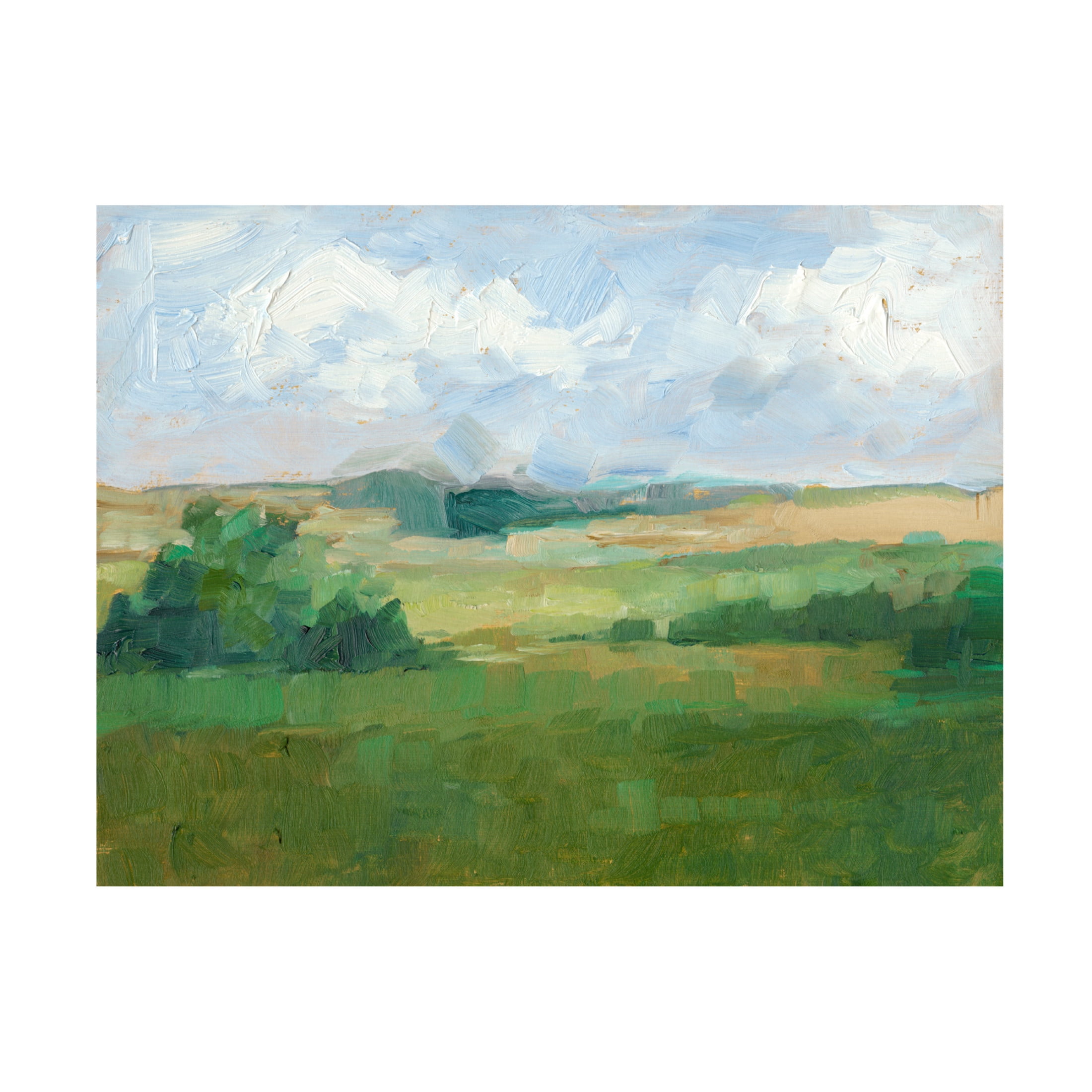 Canvas Wall Art - Ethan Harper 'Afternoon Shade I' Wall Art for Living Room, Bedroom, or Office Décor by Trademark Fine Art - 32 x 24 Inches