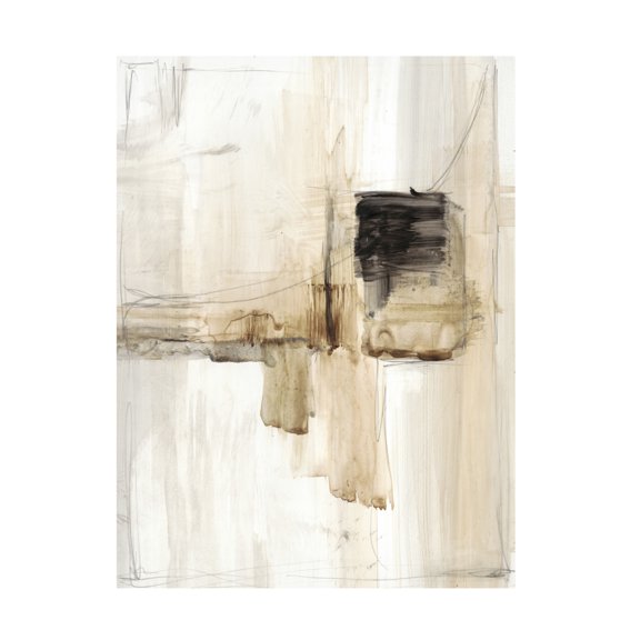 Canvas Wall Art - Ethan Harper 'Electrical Grid II' Wall Art for Living Room, Bedroom, or Office Décor by Trademark Fine Art - 35 x 47 Inches