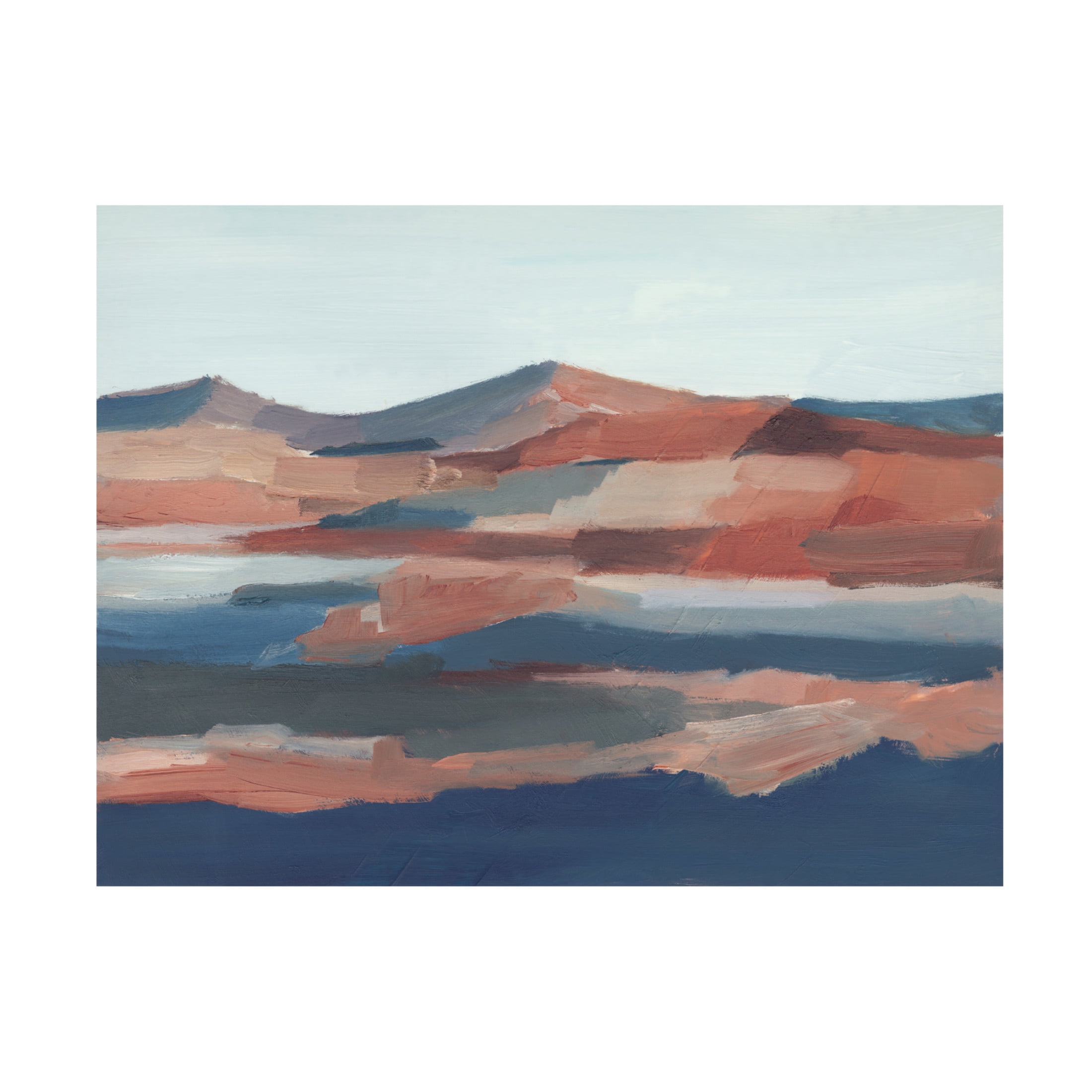 Canvas Wall Art - Ethan Harper 'Sienna Ridge I' Wall Art for Living Room, Bedroom, or Office Décor by Trademark Fine Art - 24 x 18 Inches