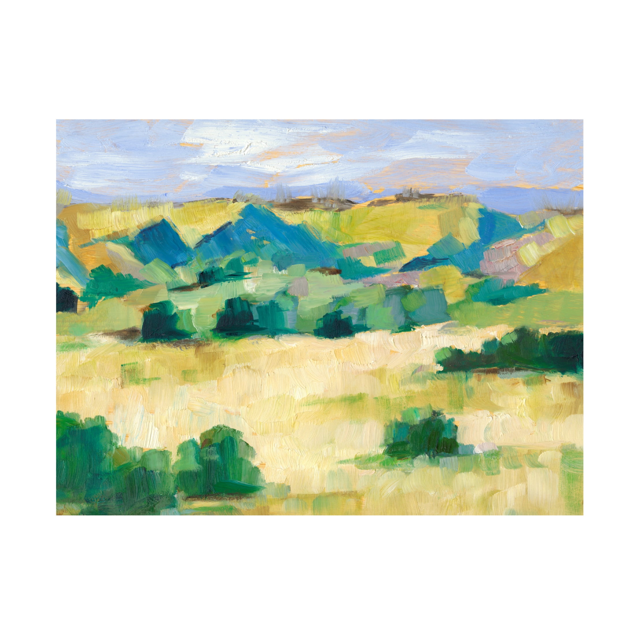 Canvas Wall Art - Ethan Harper 'Western Valley I' Wall Art for Living Room, Bedroom, or Office Décor by Trademark Fine Art - 19 x 14 Inches
