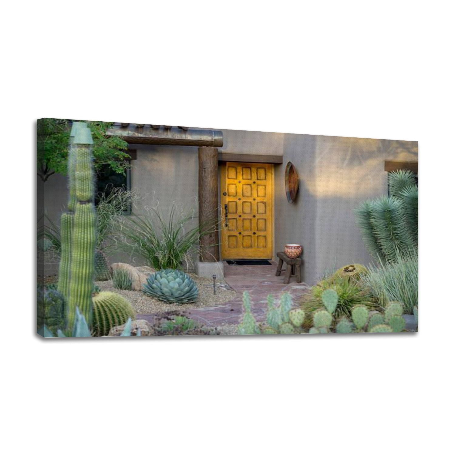 Canvas Wall Art Example desert Southwest outdoor architecture Wall ...