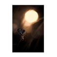thumbnail image 1 of Canvas Wall Art - Fabien BRAVIN 'Communion Avec Les Astres' Wall Art for Living Room, Bedroom, or Office D?cor by Trademark Fine Art - 30 x 47 Inches, 1 of 4