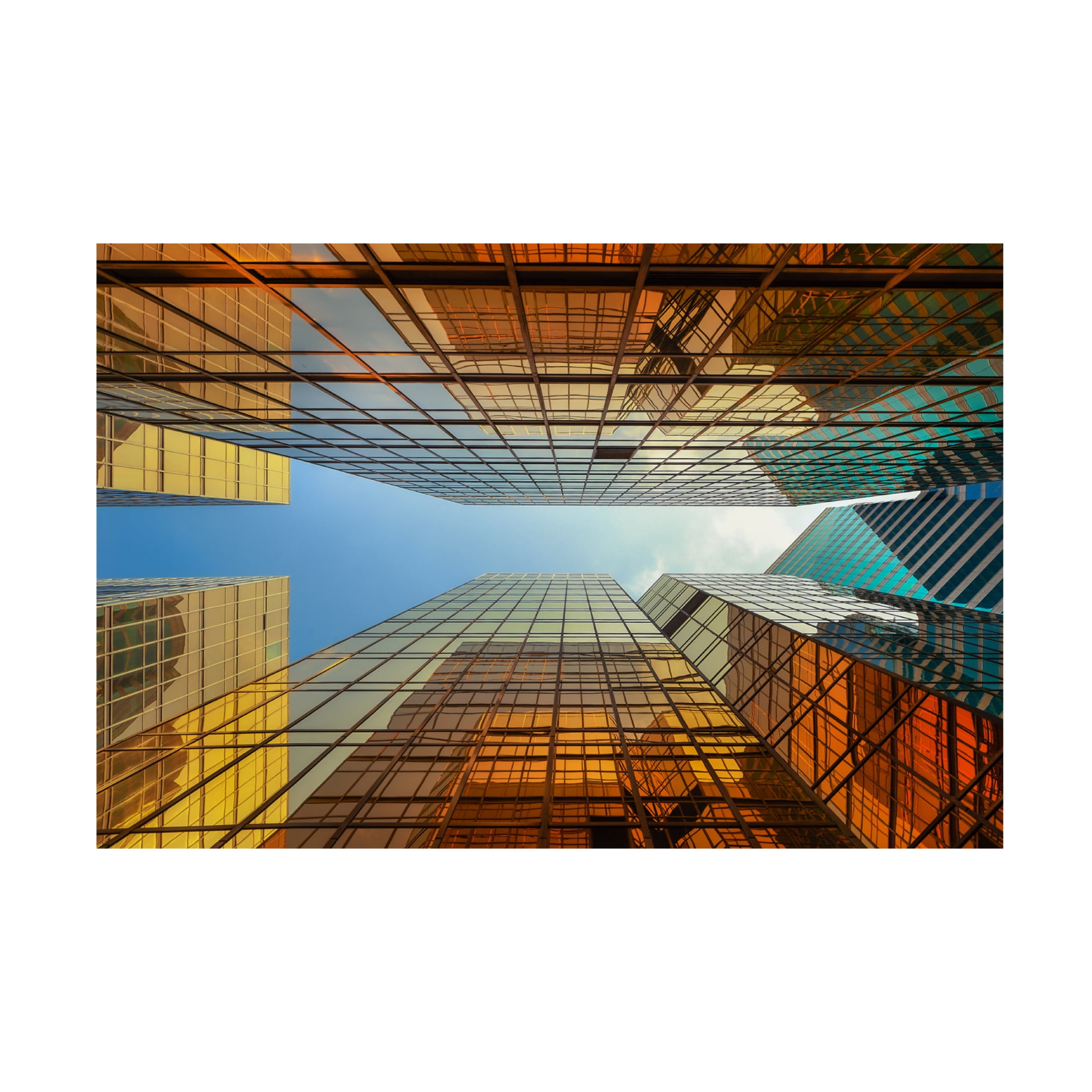 Canvas Wall Art - Fabrizio Massetti 'Reflective Surface' Wall Art for Living Room, Bedroom, or Office D?cor by Trademark Fine Art - 19 x 12 Inches