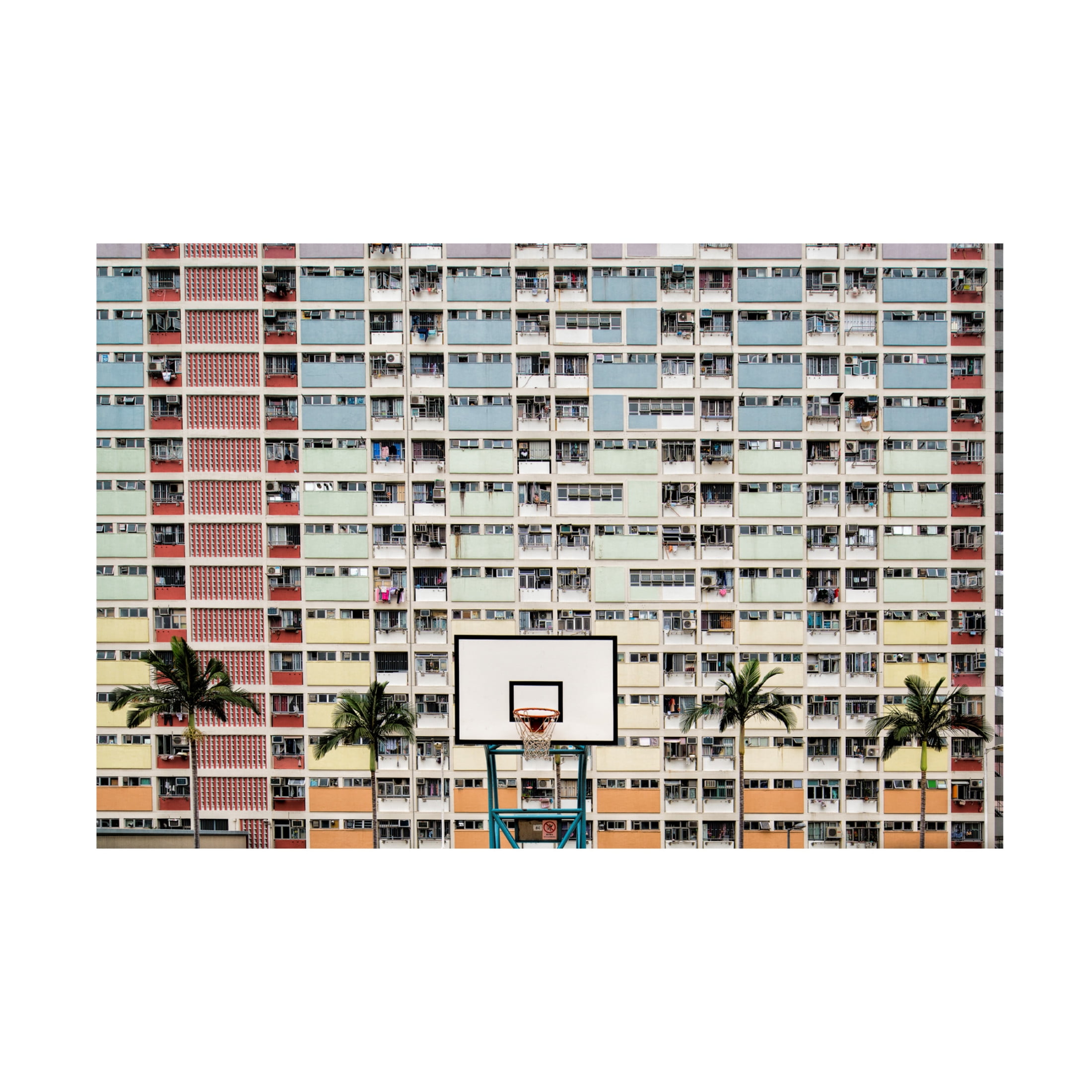Canvas Wall Art - Fahad Abdualhameid 'The Hoop' Wall Art for Living Room, Bedroom, or Office Décor by Trademark Fine Art - 24 x 16 Inches