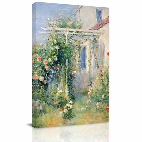 Rustic Country Office Canvas Wall Art, Farmhouse Country Framed Canvas Prints for Living Room ...