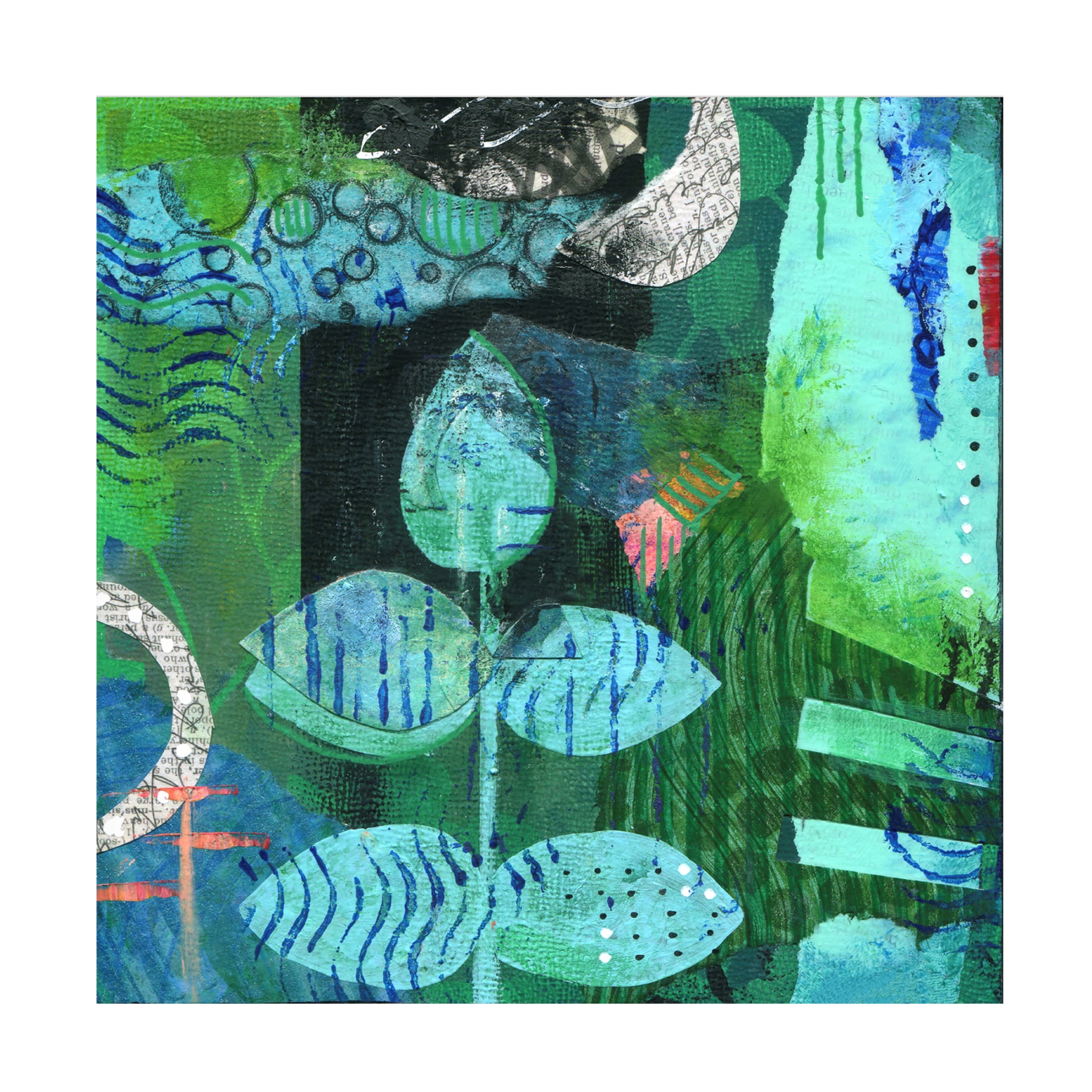 Canvas Wall Art - Fiona Stokes Gilbert 'Evening Walk' Wall Art for Living Room, Bedroom, or Office Décor by Trademark Fine Art - 35 x 35 Inches