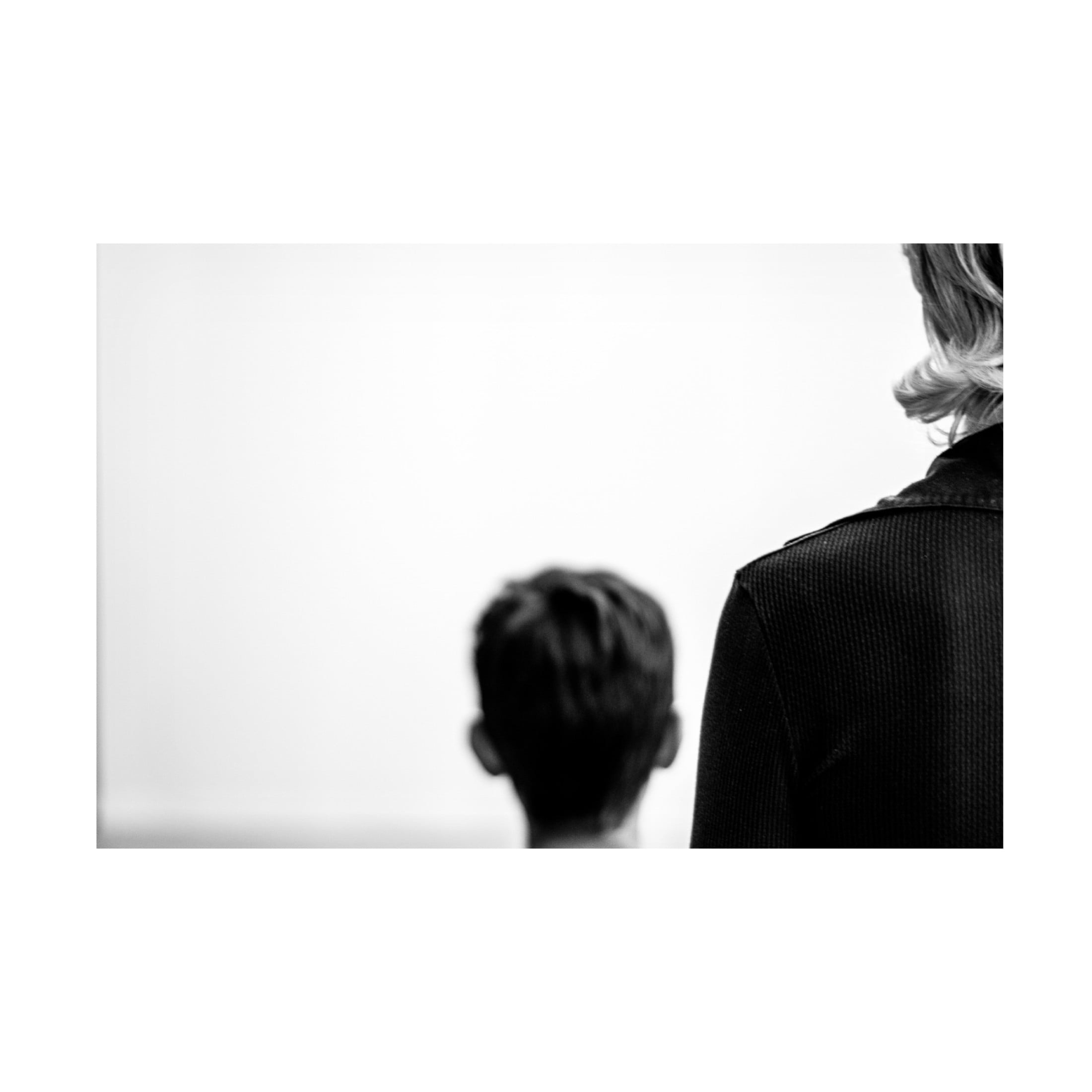 Canvas Wall Art - Flavio Petrone 'Mother And Son ' Wall Art for Living Room, Bedroom, or Office D?cor by Trademark Fine Art - 47 x 30 Inches