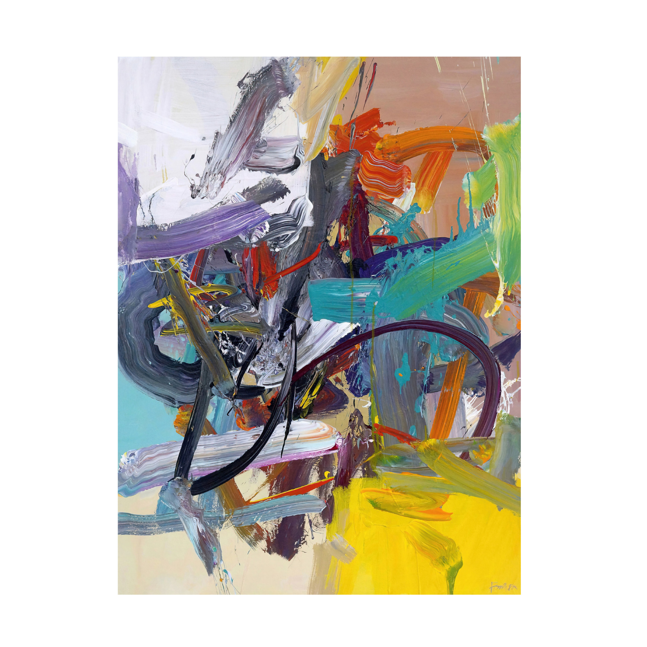 Canvas Wall Art - Fong Fai 'One Of These Days' Wall Art for Living Room, Bedroom, or Office Décor by Trademark Fine Art - 14 x 19 Inches