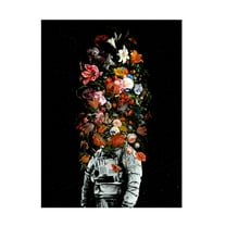 Canvas Wall Art - Francis Minoza 'Full Bloom' Wall Art for Living Room, Bedroom, or Office Décor by Trademark Fine Art - 14 x 19 Inches