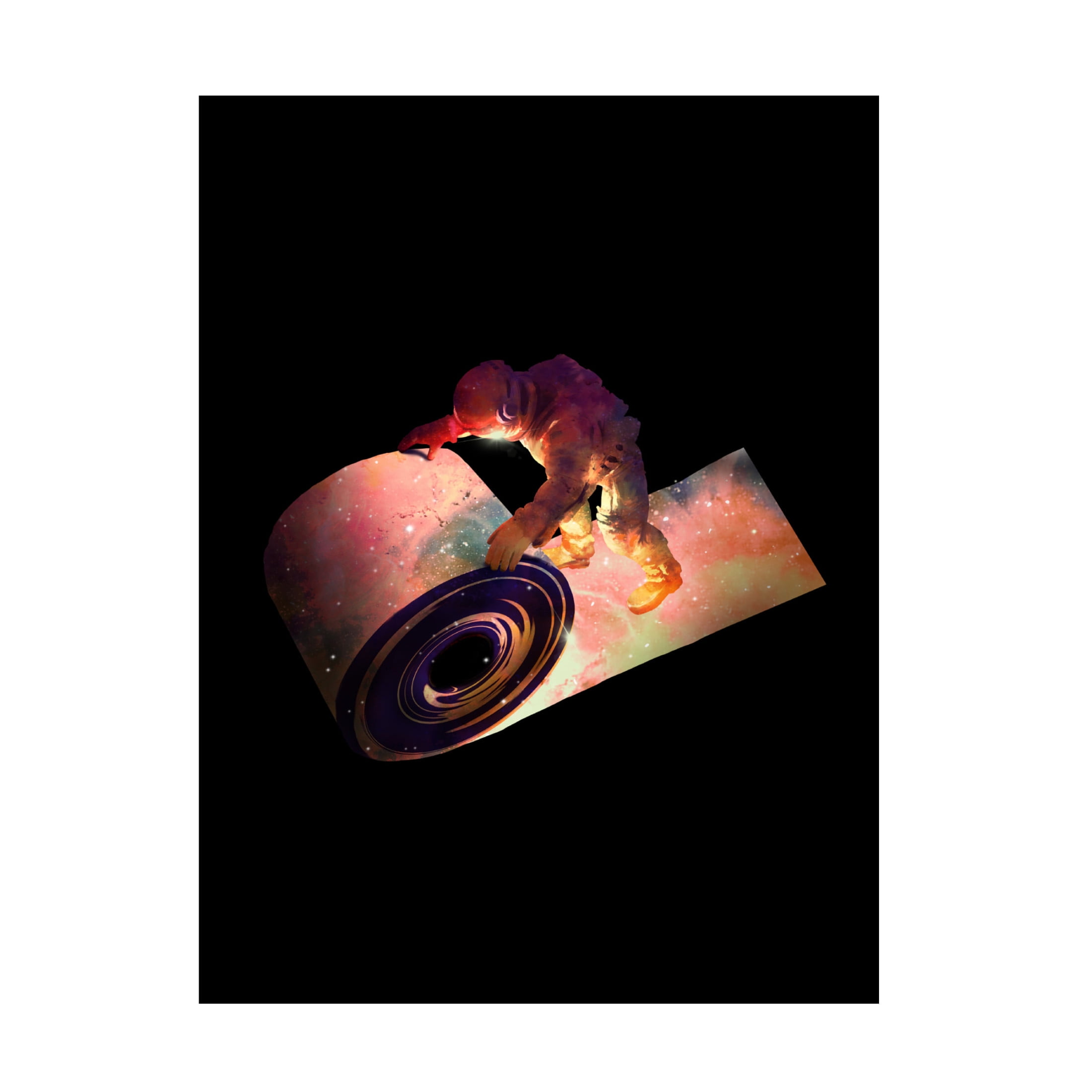 Canvas Wall Art - Francis Minoza 'Roll Out' Wall Art for Living Room, Bedroom, or Office D?cor by Trademark Fine Art - 24 x 32 Inches