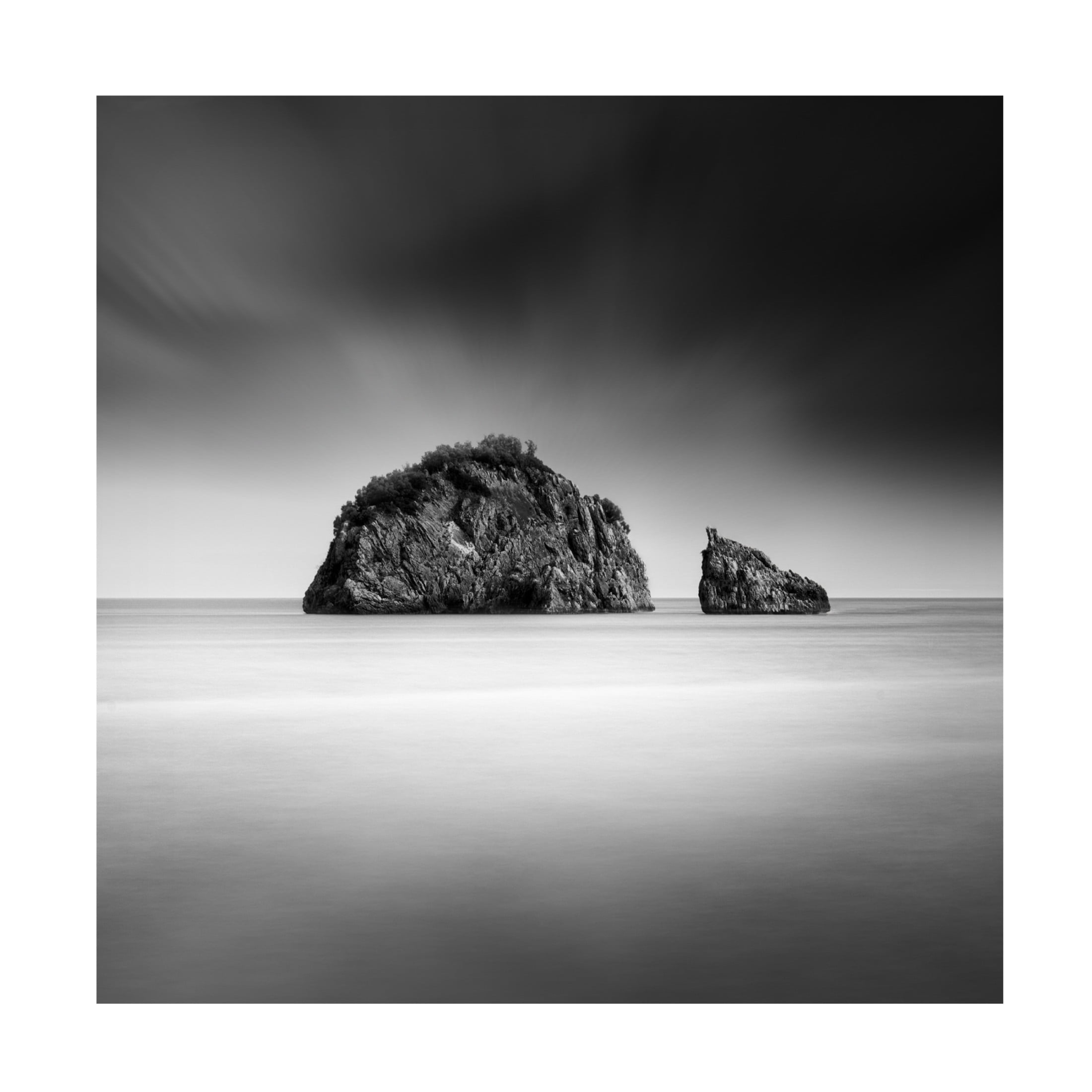 Canvas Wall Art - George Digalakis 'A Piece Of Rock 031' Wall Art for Living Room, Bedroom, or Office D?cor by Trademark Fine Art - 18 x 18 Inches