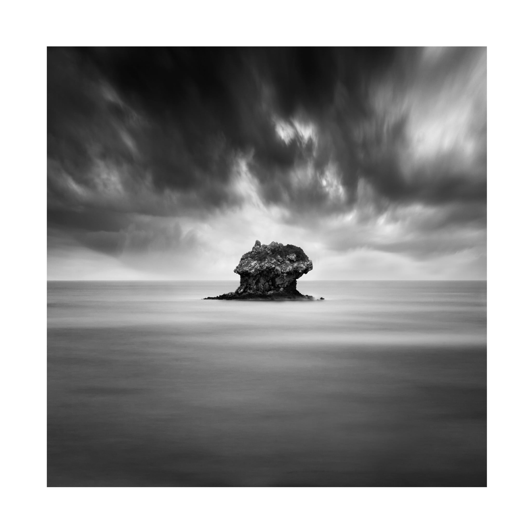 Canvas Wall Art - George Digalakis 'A Piece Of Rock 33' Wall Art for Living Room, Bedroom, or Office D?cor by Trademark Fine Art - 24 x 24 Inches