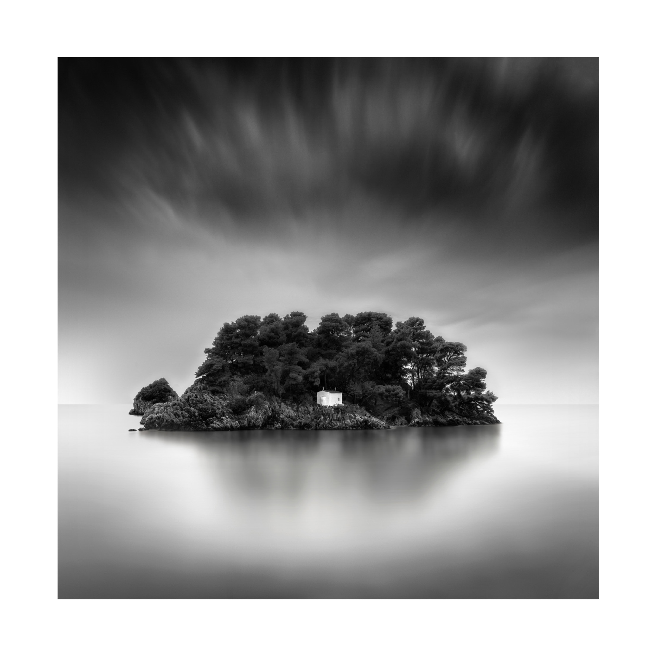 Canvas Wall Art - George Digalakis 'Madonnas Chapel 02' Wall Art for Living Room, Bedroom, or Office D?cor by Trademark Fine Art - 18 x 18 Inches