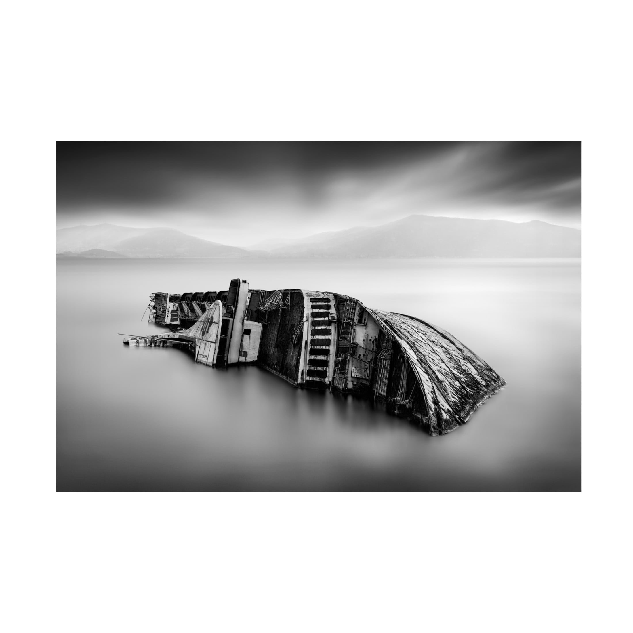Canvas Wall Art - George Digalakis 'Mediterranean Sky Iii' Wall Art for Living Room, Bedroom, or Office D?cor by Trademark Fine Art - 47 x 30 Inches