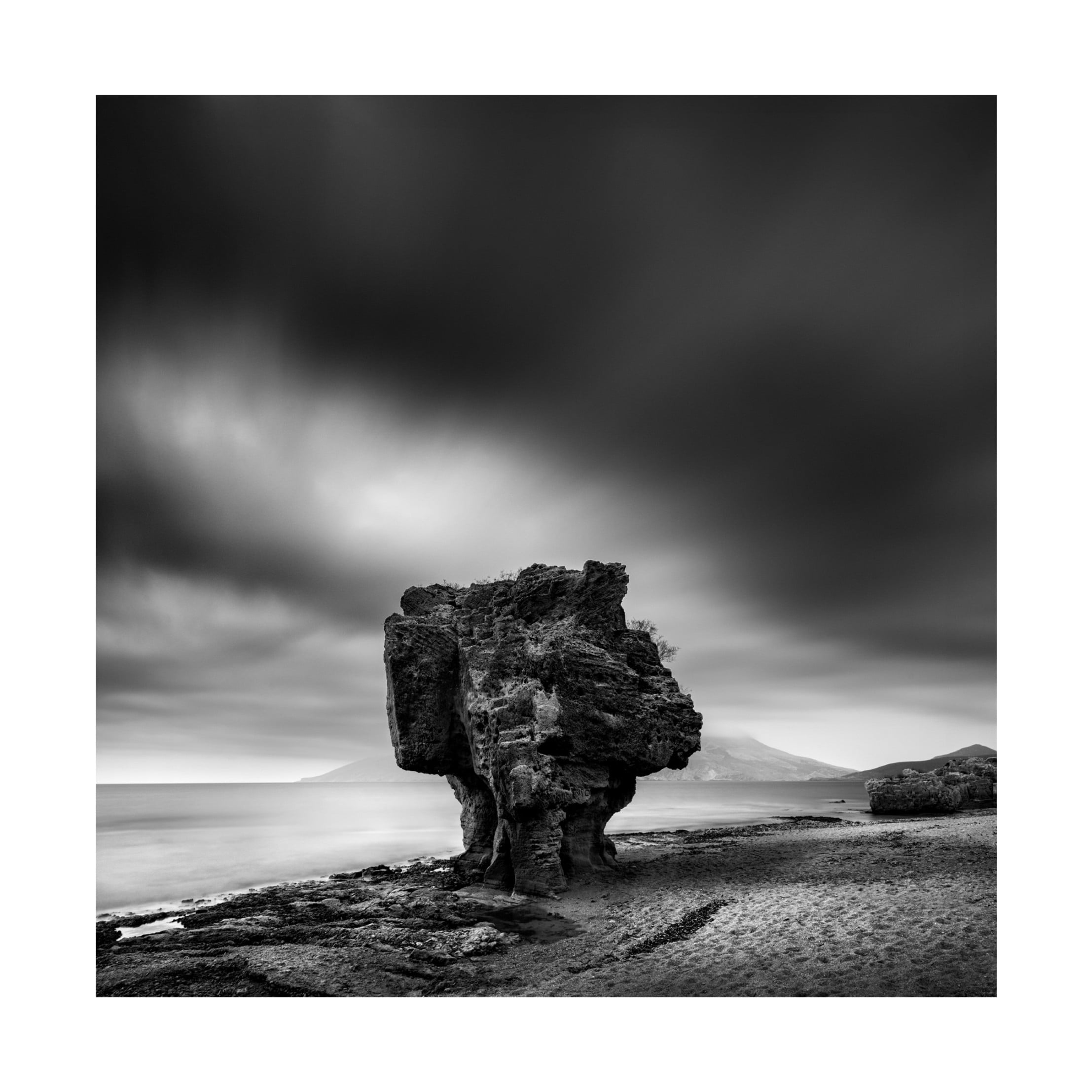 Canvas Wall Art - George Digalakis 'The Guard' Wall Art for Living Room, Bedroom, or Office D?cor by Trademark Fine Art - 35 x 35 Inches