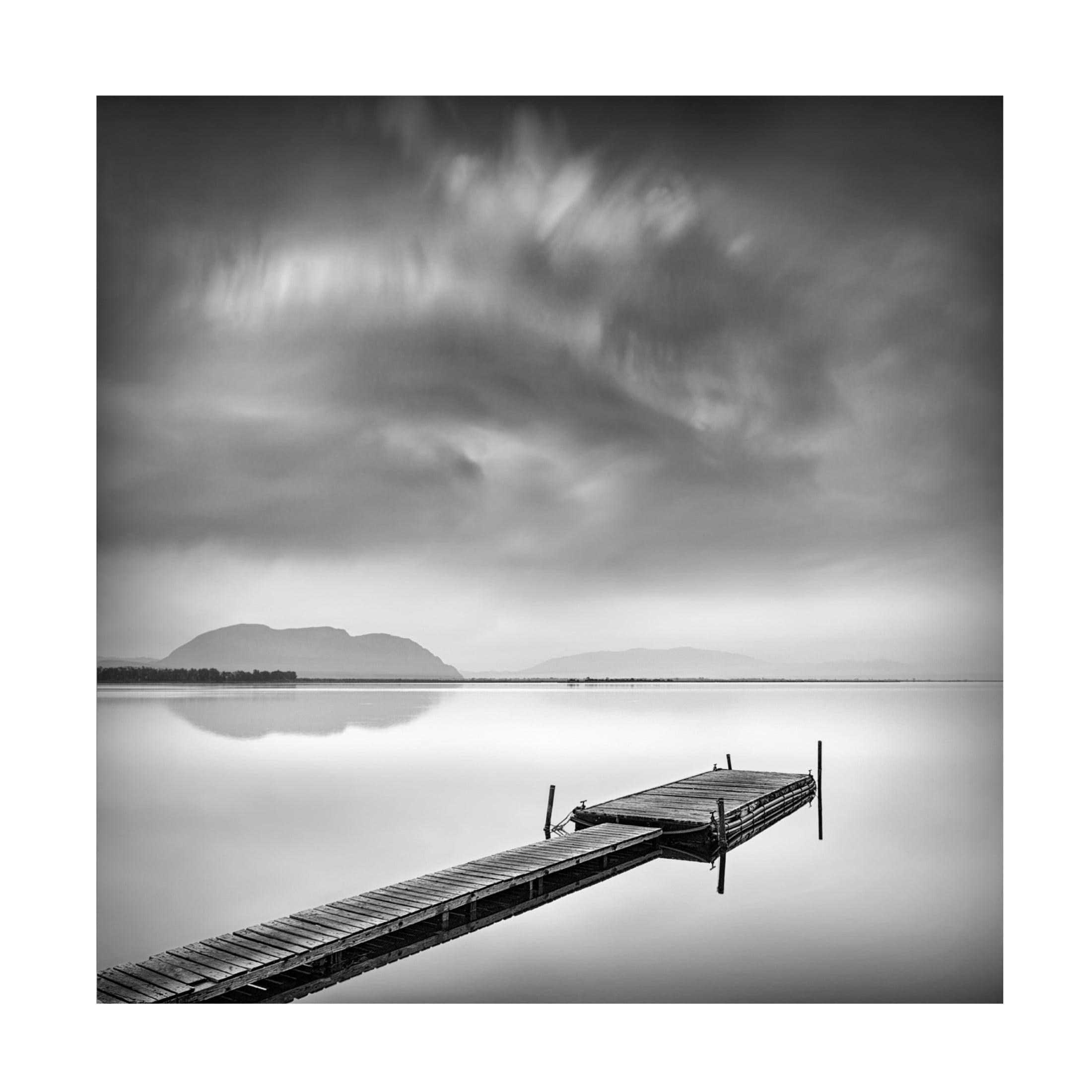 Canvas Wall Art - George Digalakis 'Tranquillity' Wall Art for Living Room, Bedroom, or Office Décor by Trademark Fine Art - 35 x 35 Inches