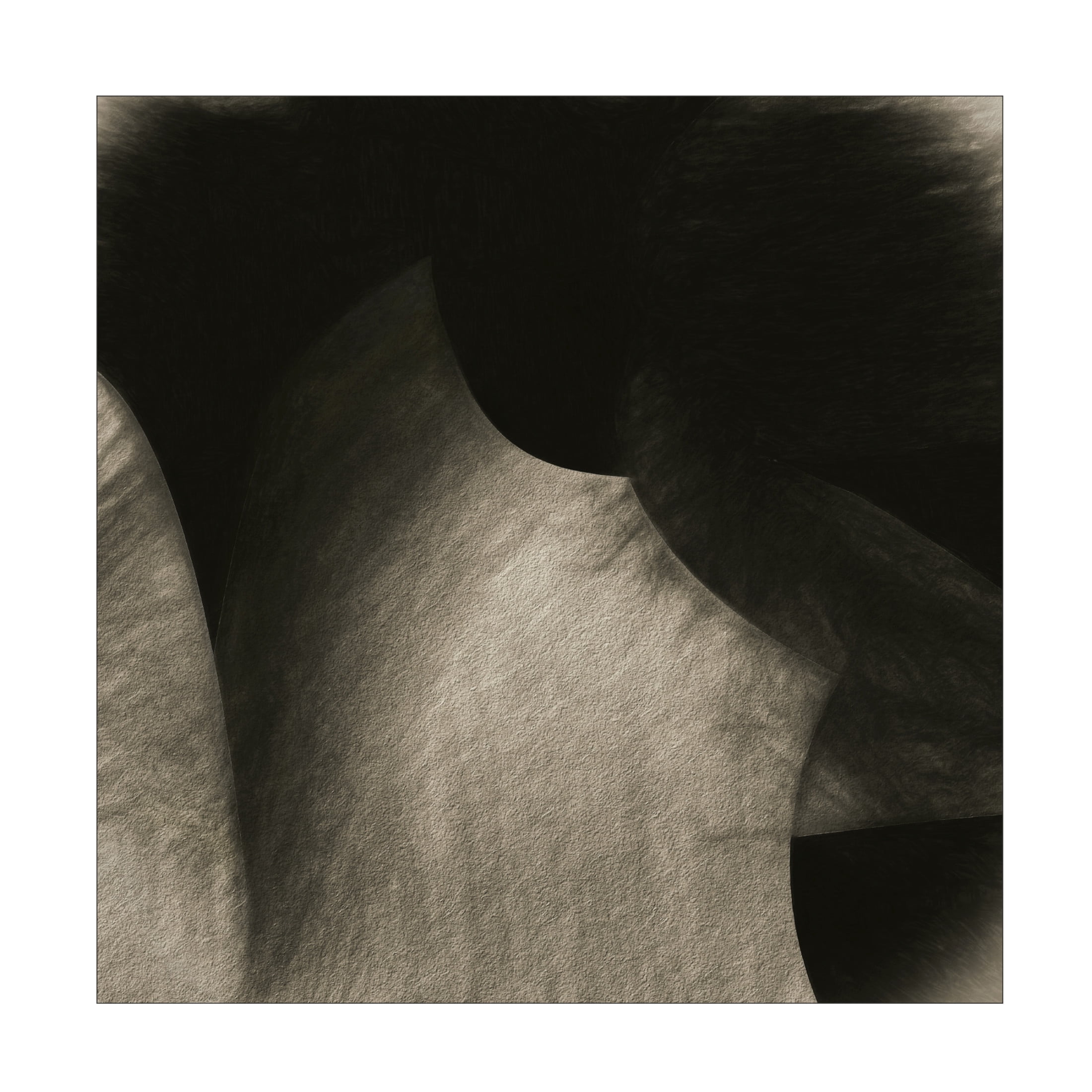 Canvas Wall Art - Gilbert Claes 'Roccia' Wall Art for Living Room, Bedroom, or Office Décor by Trademark Fine Art - 18 x 18 Inches