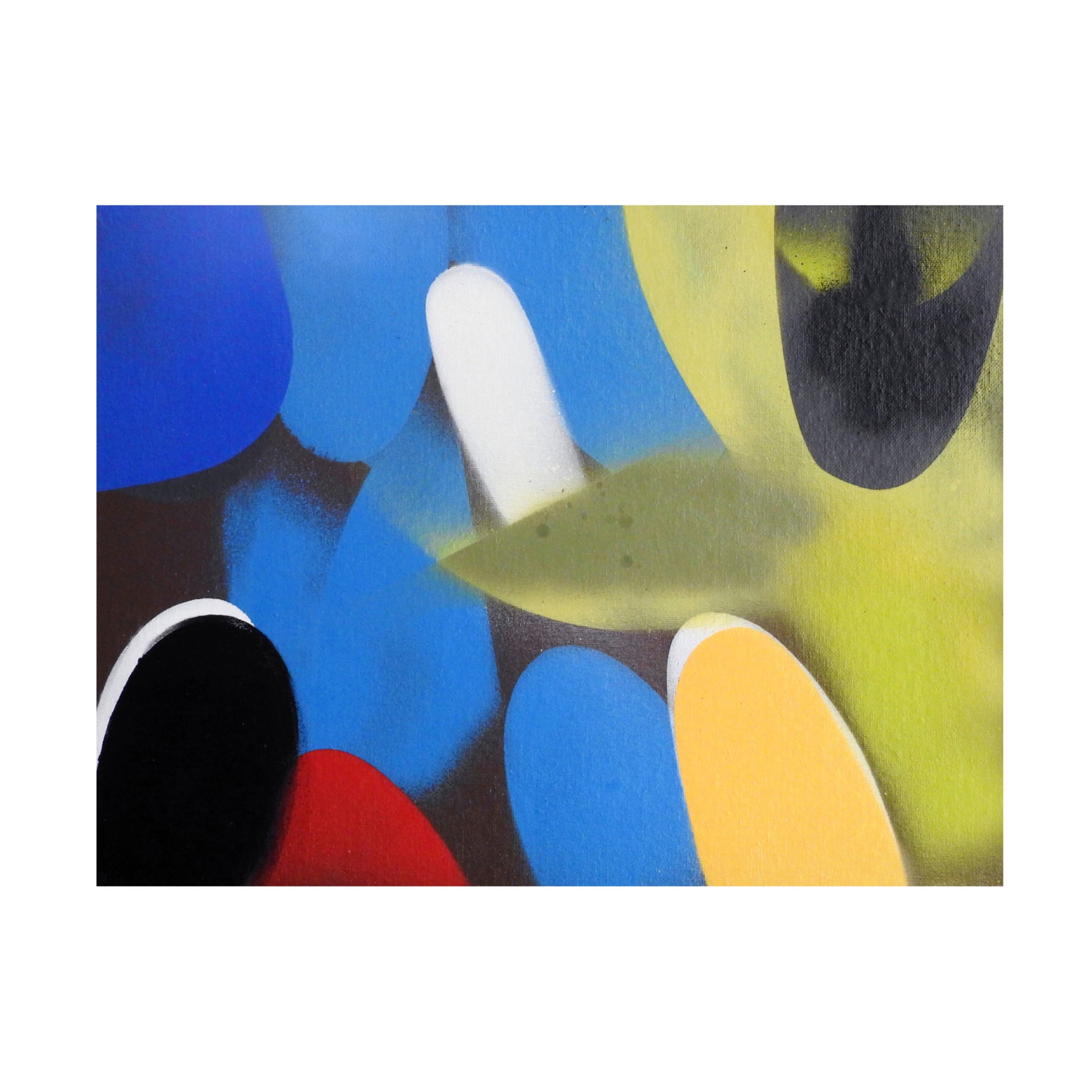 Canvas Wall Art - Gill Miller 'Life 8' Wall Art for Living Room, Bedroom, or Office Décor by Trademark Fine Art - 32 x 24 Inches