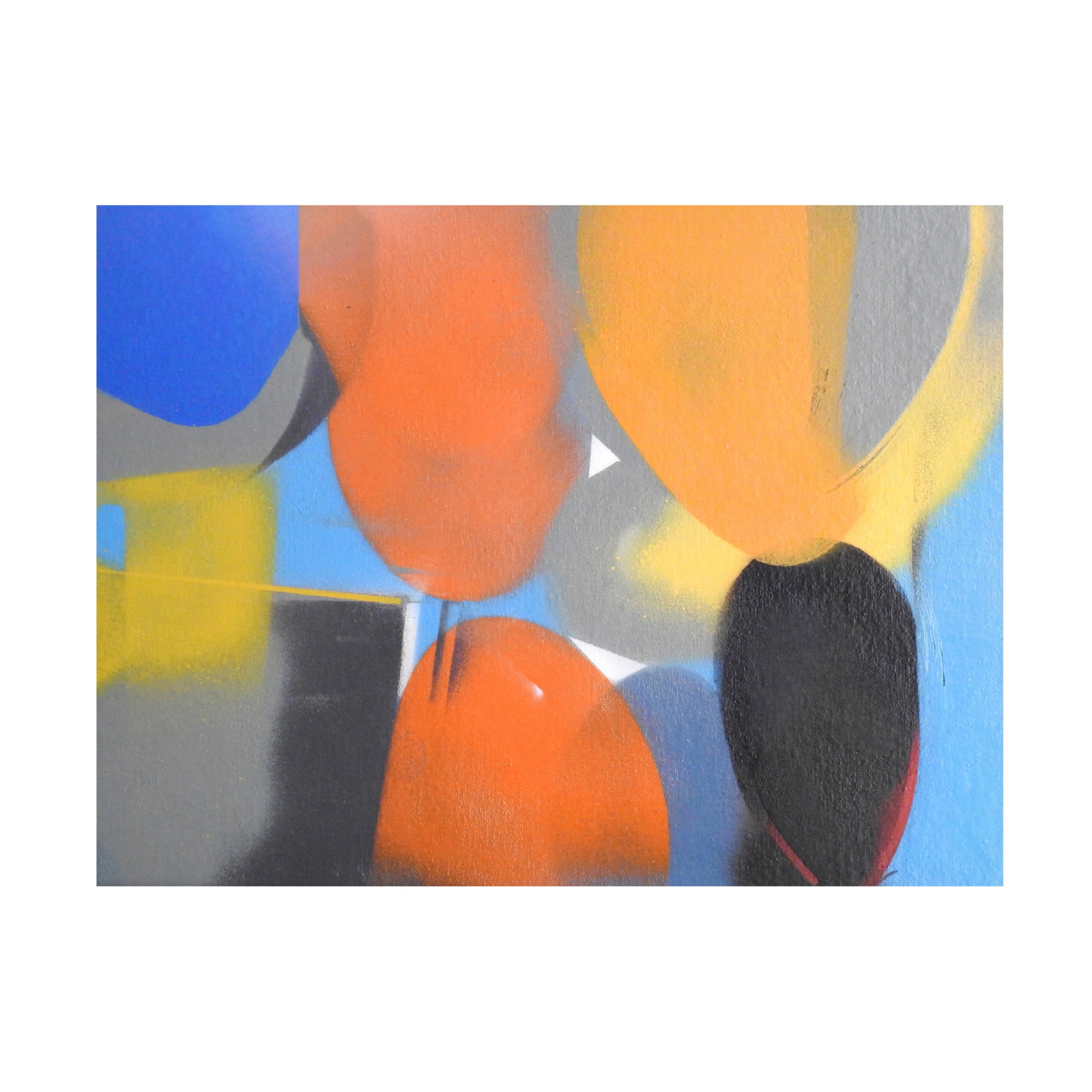 Canvas Wall Art - Gill Miller 'Life 9' Wall Art for Living Room, Bedroom, or Office Décor by Trademark Fine Art - 19 x 14 Inches