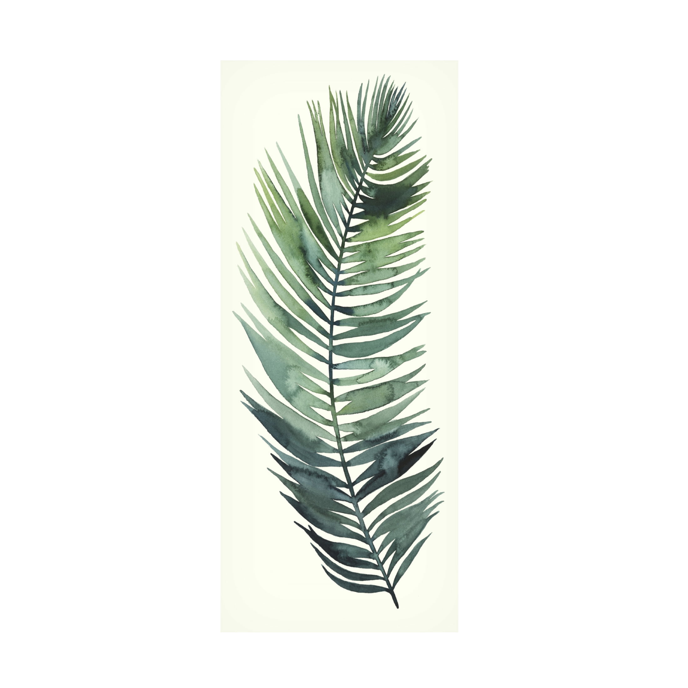 Canvas Wall Art - Grace Popp 'Dancing Palm II' Wall Art for Living Room, Bedroom, or Office Décor by Trademark Fine Art - 20 x 47 Inches