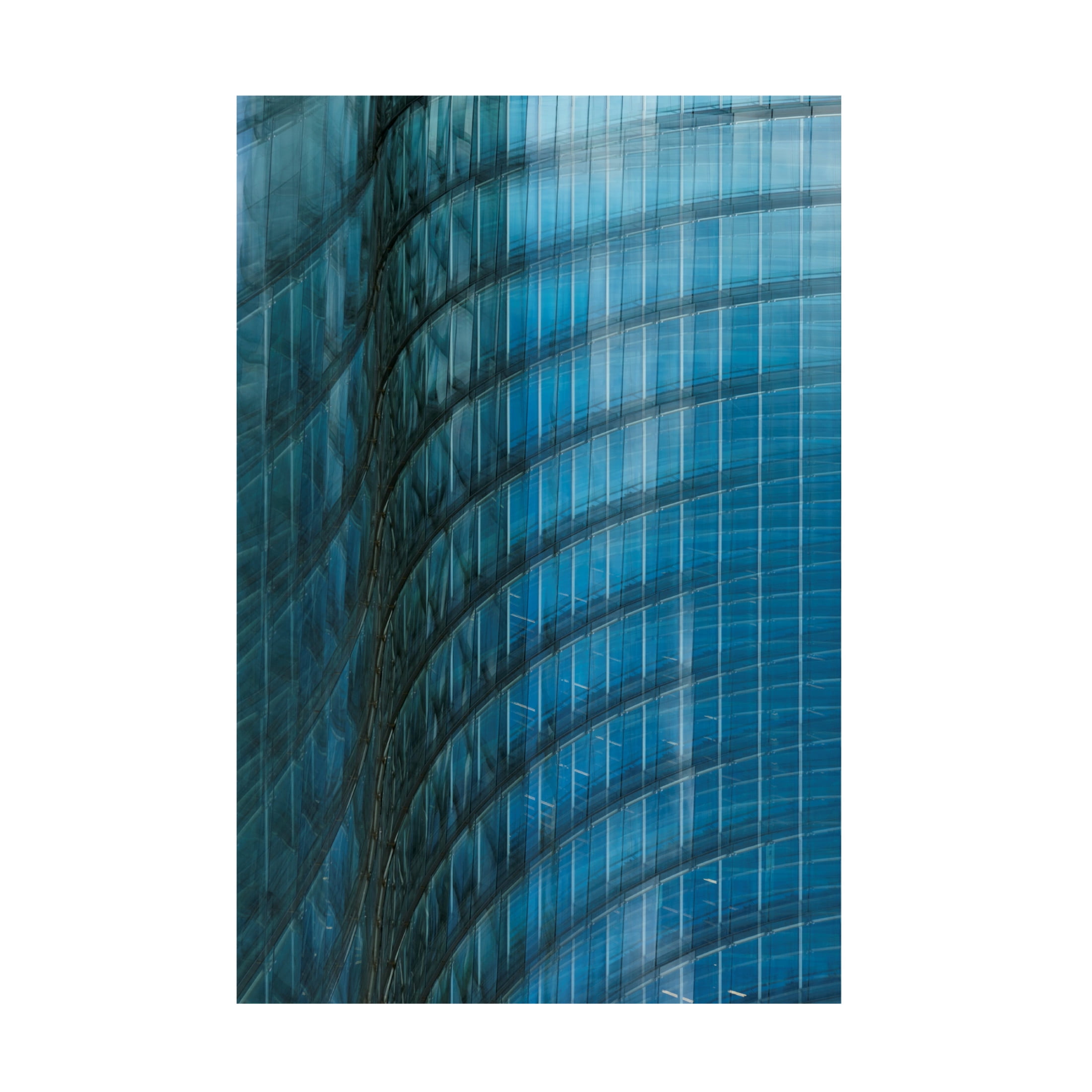 Canvas Wall Art - Greetje van Son 'Fading Waves' Wall Art for Living Room, Bedroom, or Office D?cor by Trademark Fine Art - 22 x 32 Inches