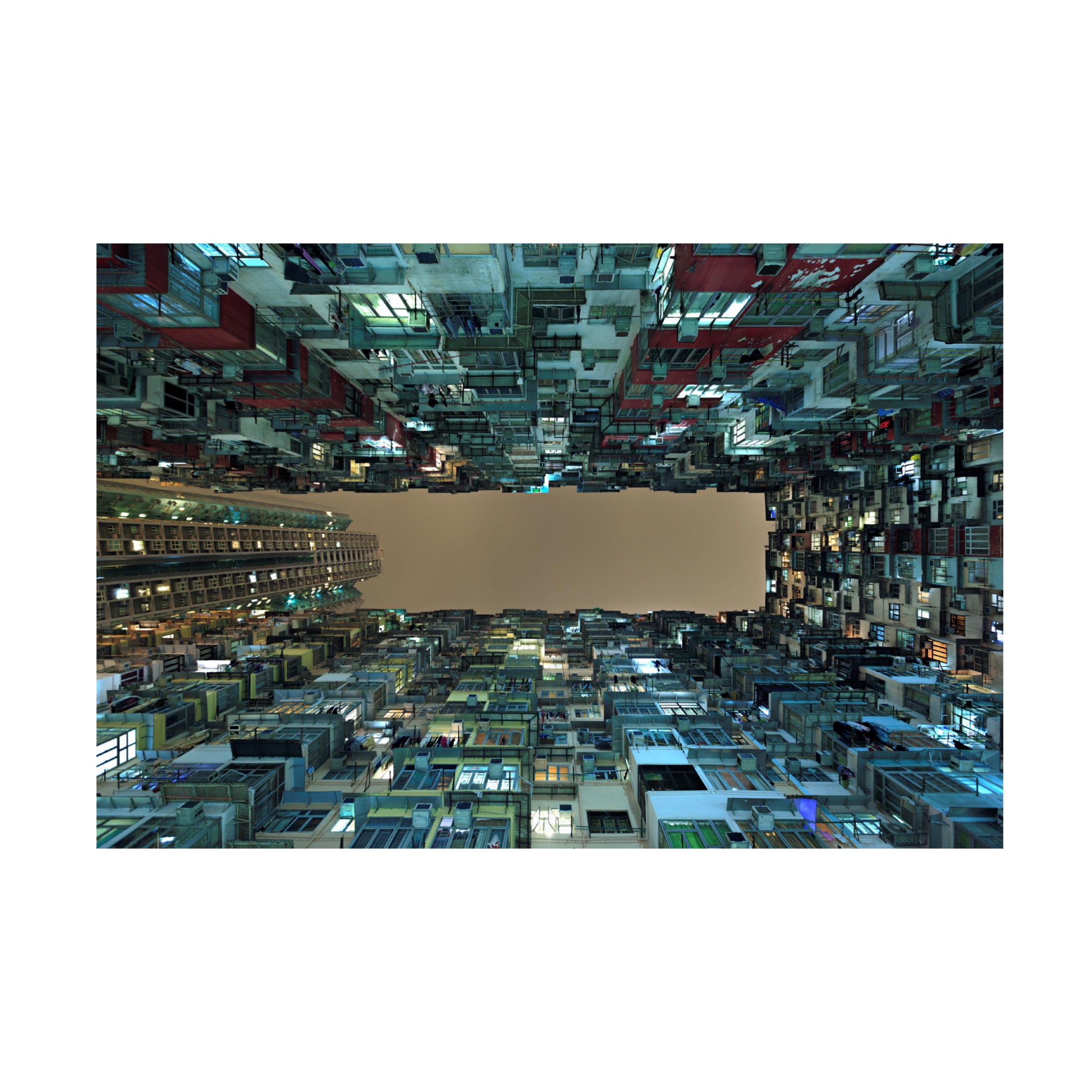 Canvas Wall Art - Greg Metro 'Urban Density' Wall Art for Living Room, Bedroom, or Office Décor by Trademark Fine Art - 24 x 16 Inches