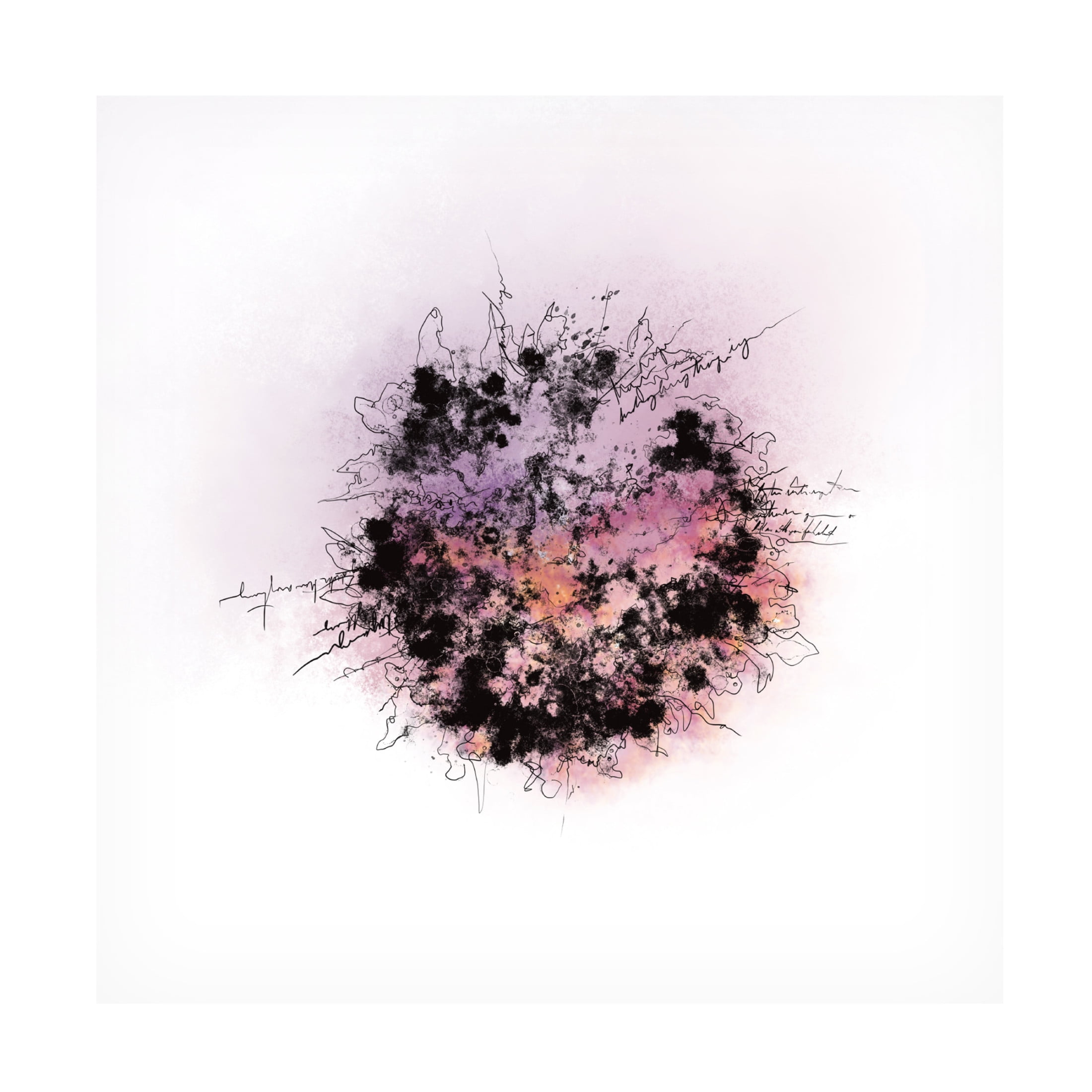 Canvas Wall Art - Hanna Bruer 'Fortunate' Wall Art for Living Room, Bedroom, or Office Décor by Trademark Fine Art - 35 x 35 Inches