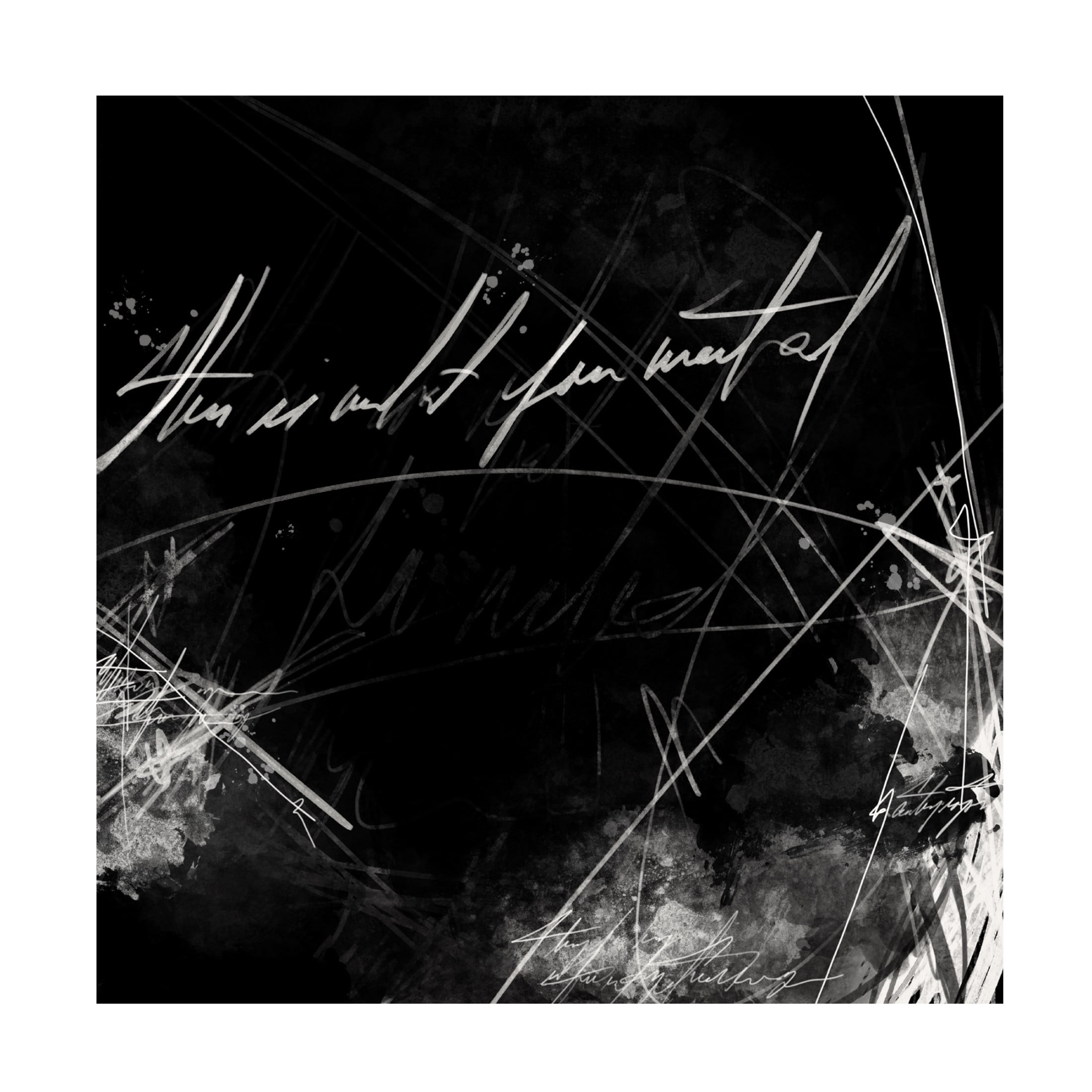 Canvas Wall Art - Hanna Bruer 'This Is What You Wanted' Wall Art for Living Room, Bedroom, or Office Décor by Trademark Fine Art - 35 x 35 Inches
