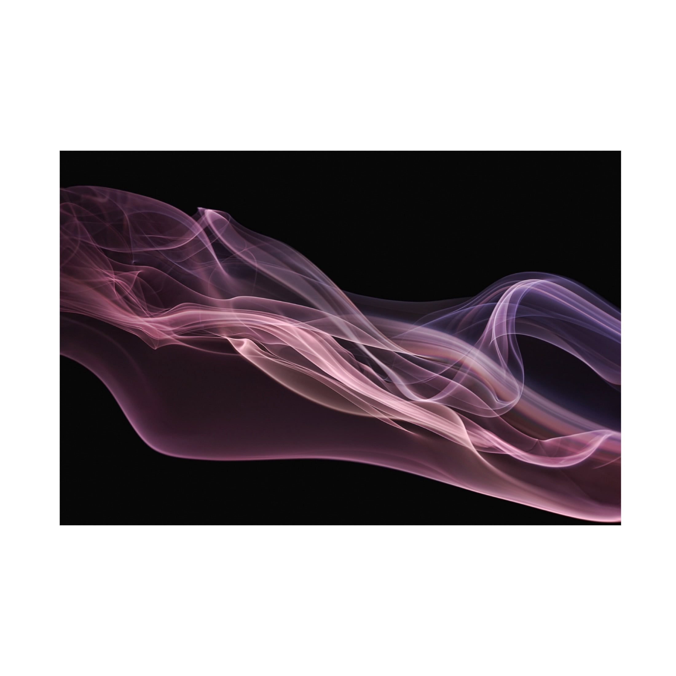 Canvas Wall Art - Heidi Westum 'Floating Purple In Pink' Wall Art for Living Room, Bedroom, or Office D?cor by Trademark Fine Art - 19 x 12 Inches