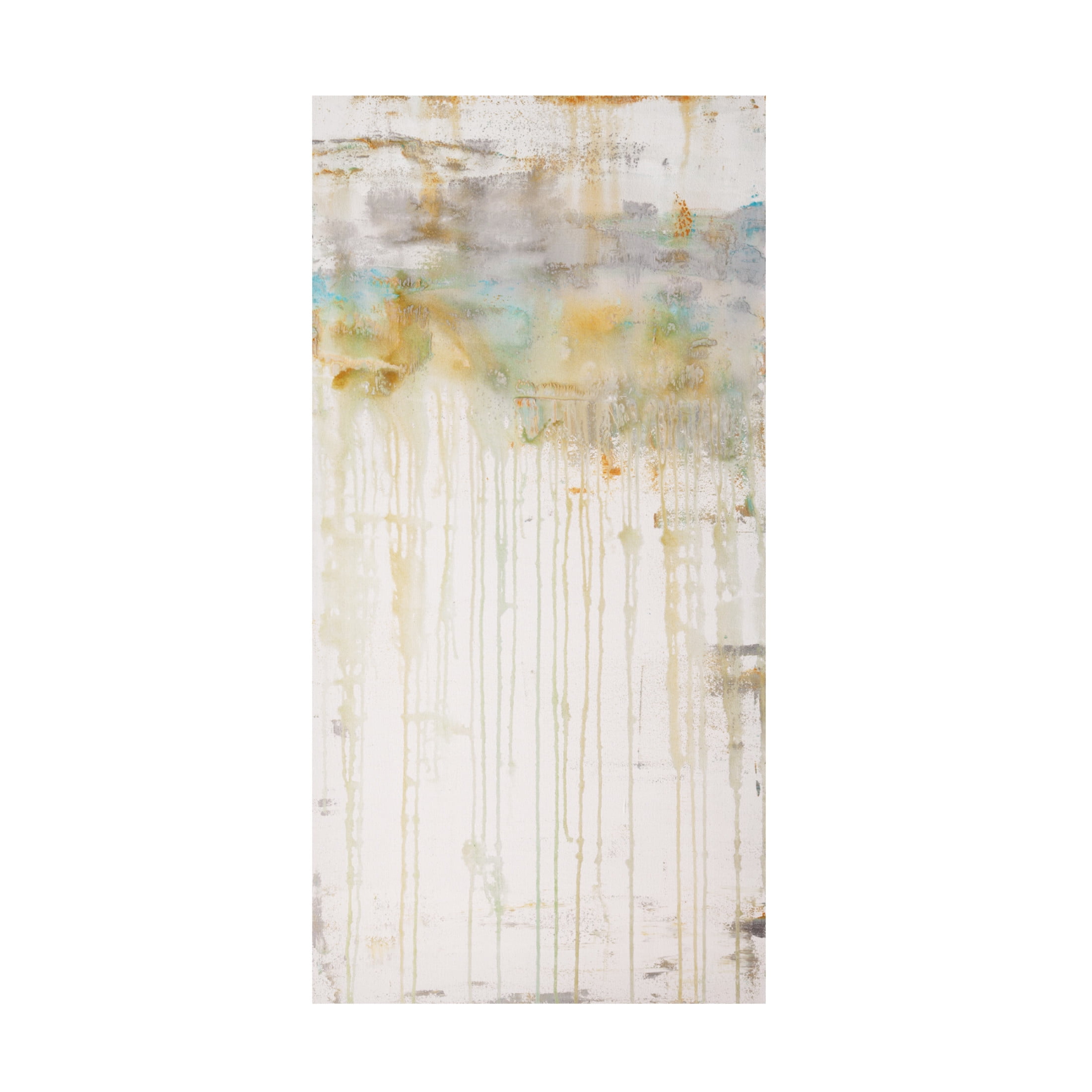 Canvas Wall Art - Hilary Winfield 'Asthenosphere 2 Canvas 1' Wall Art for Living Room, Bedroom, or Office Décor by Trademark Fine Art - 10 x 19 Inches