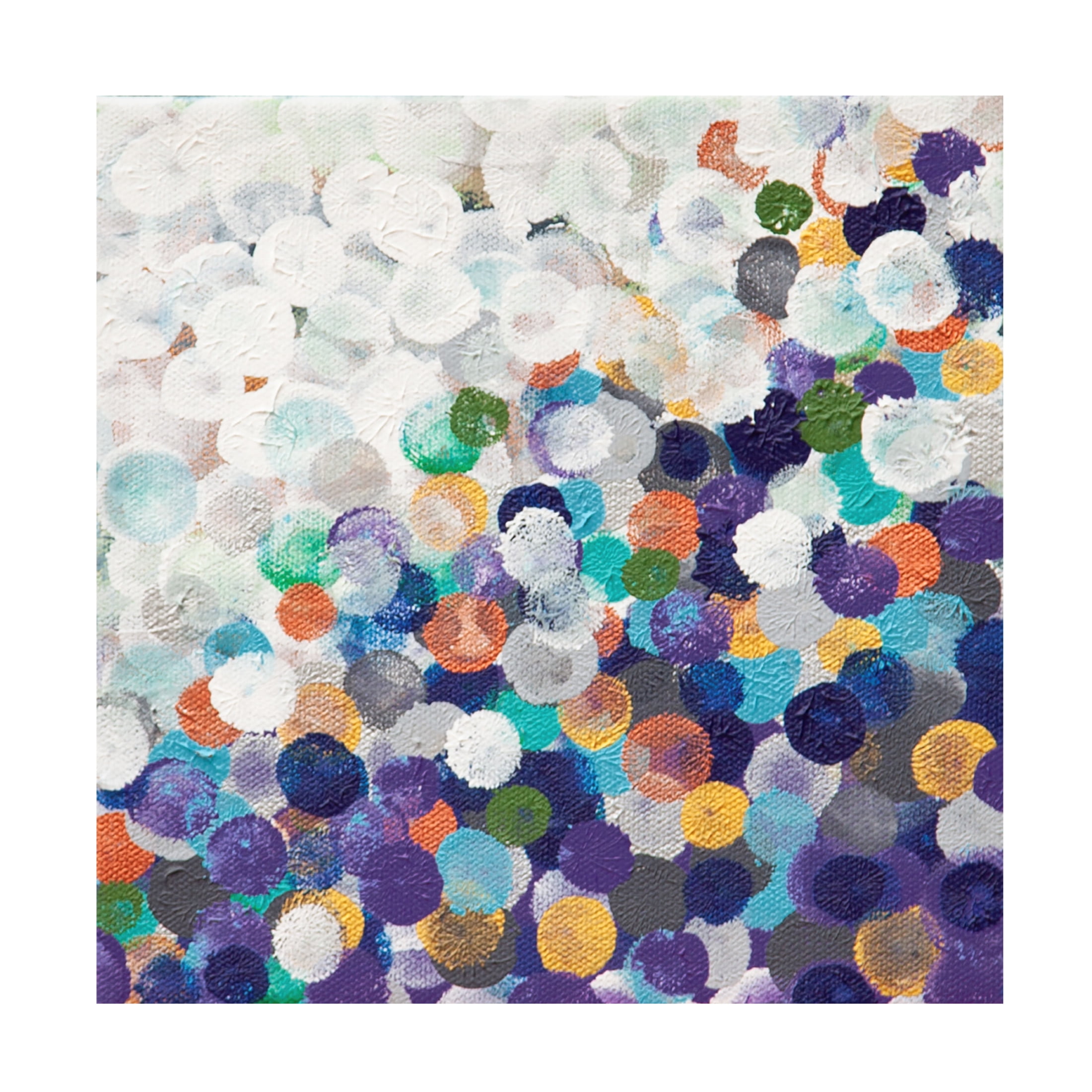 Canvas Wall Art - Hilary Winfield 'Infinity 2' Wall Art for Living Room, Bedroom, or Office Décor by Trademark Fine Art - 24 x 24 Inches