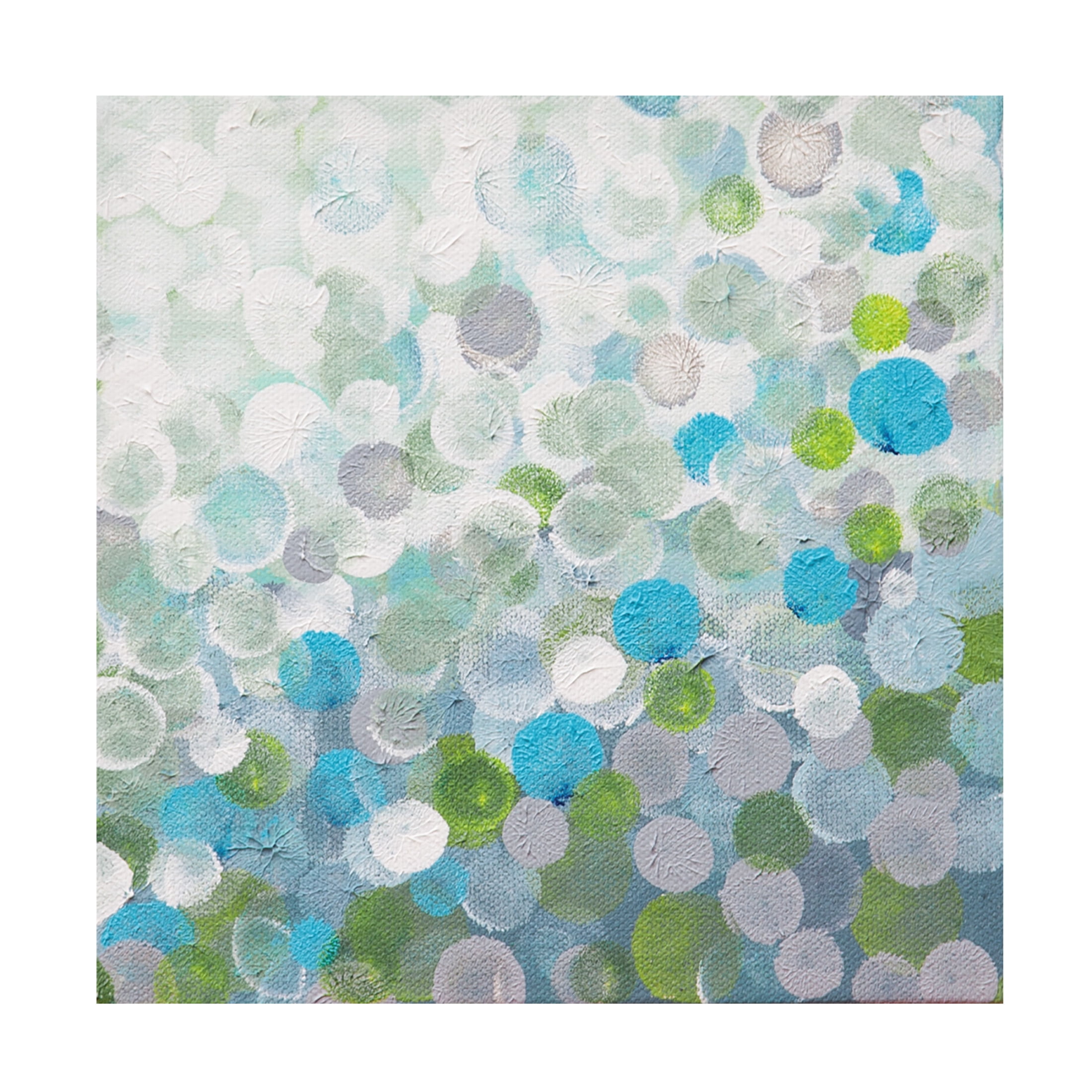 Canvas Wall Art - Hilary Winfield 'Infinity 3' Wall Art for Living Room, Bedroom, or Office Décor by Trademark Fine Art - 35 x 35 Inches