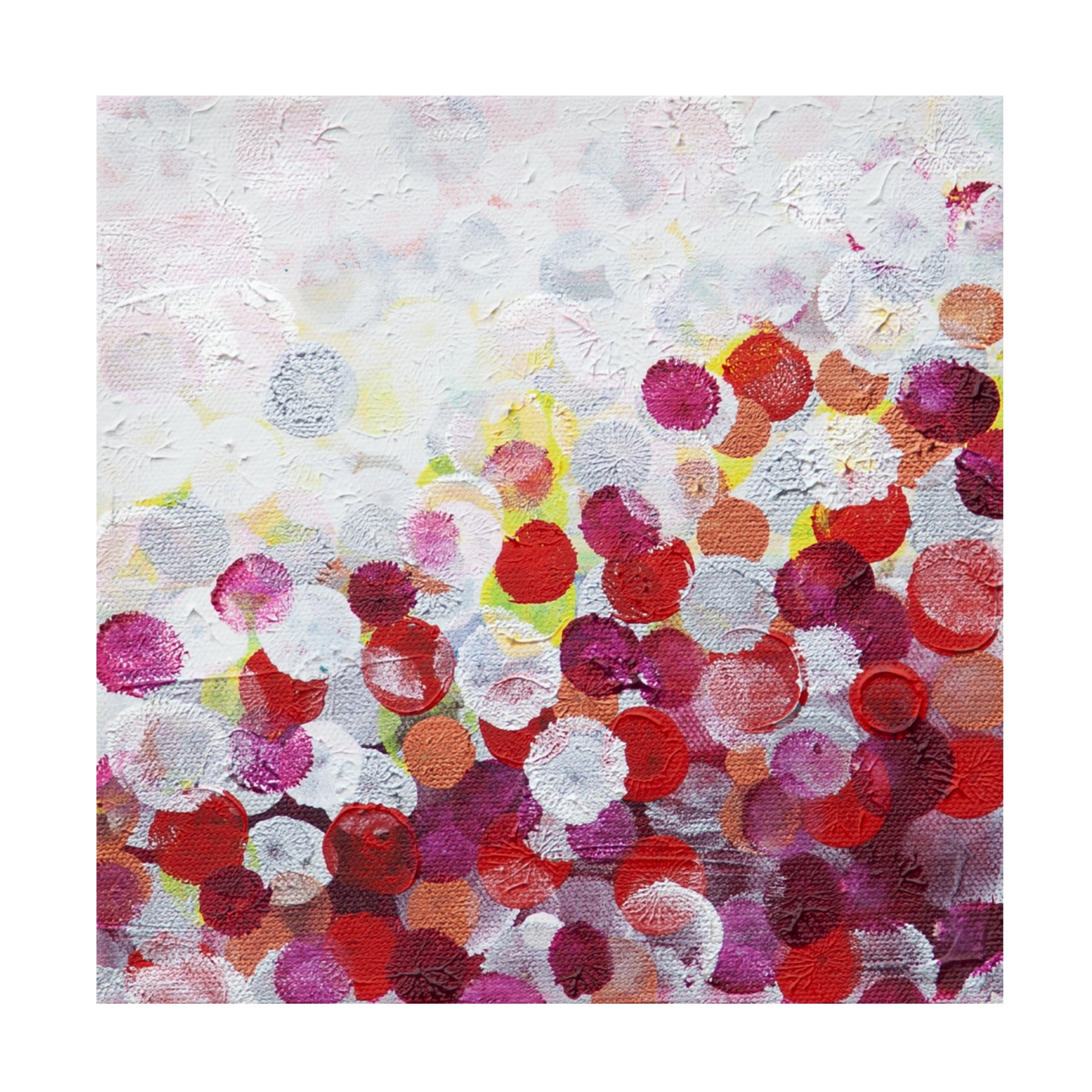 Canvas Wall Art - Hilary Winfield 'Infinity 4' Wall Art for Living Room, Bedroom, or Office Décor by Trademark Fine Art - 18 x 18 Inches