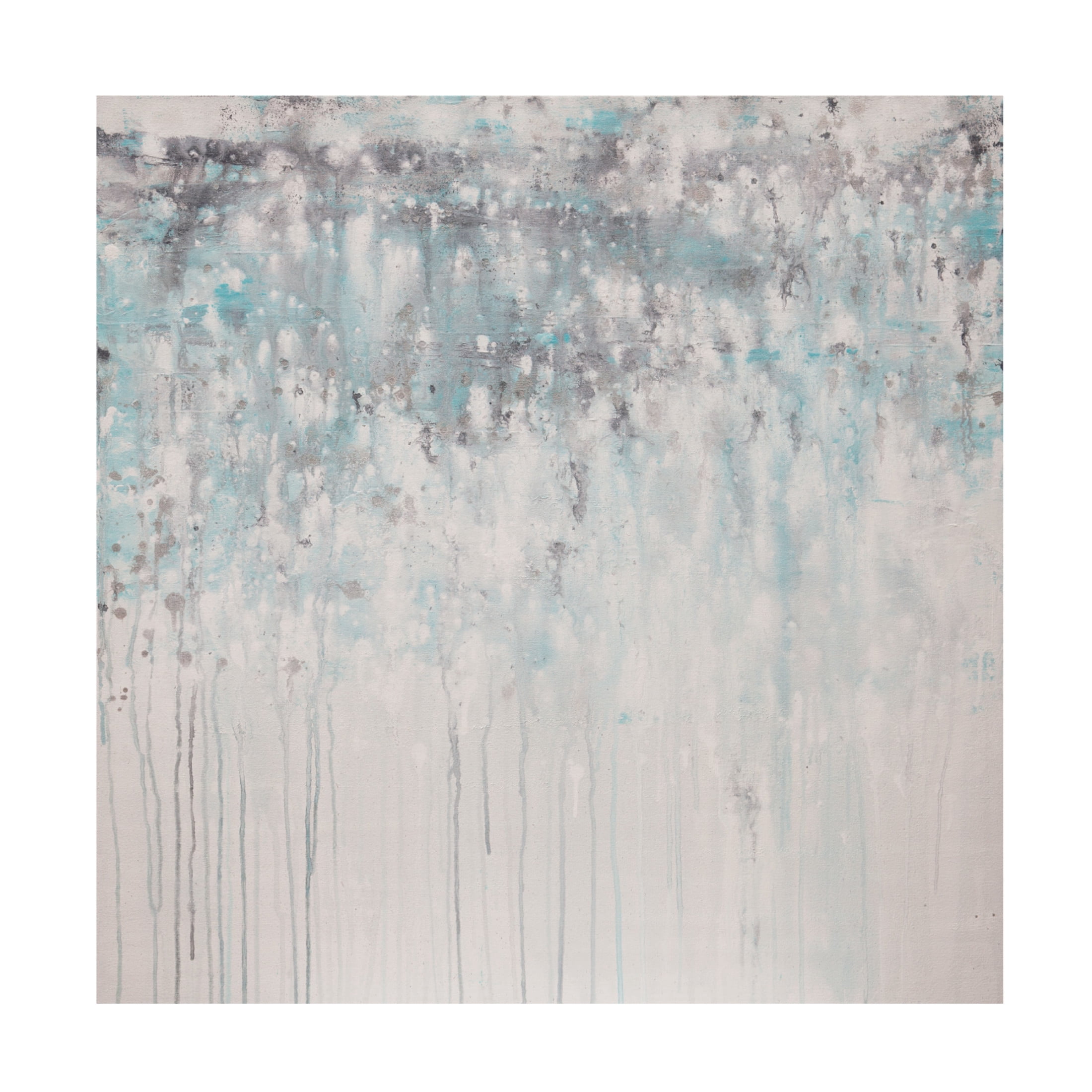 Canvas Wall Art - Hilary Winfield 'Lithosphere 207' Wall Art for Living Room, Bedroom, or Office Décor by Trademark Fine Art - 24 x 24 Inches