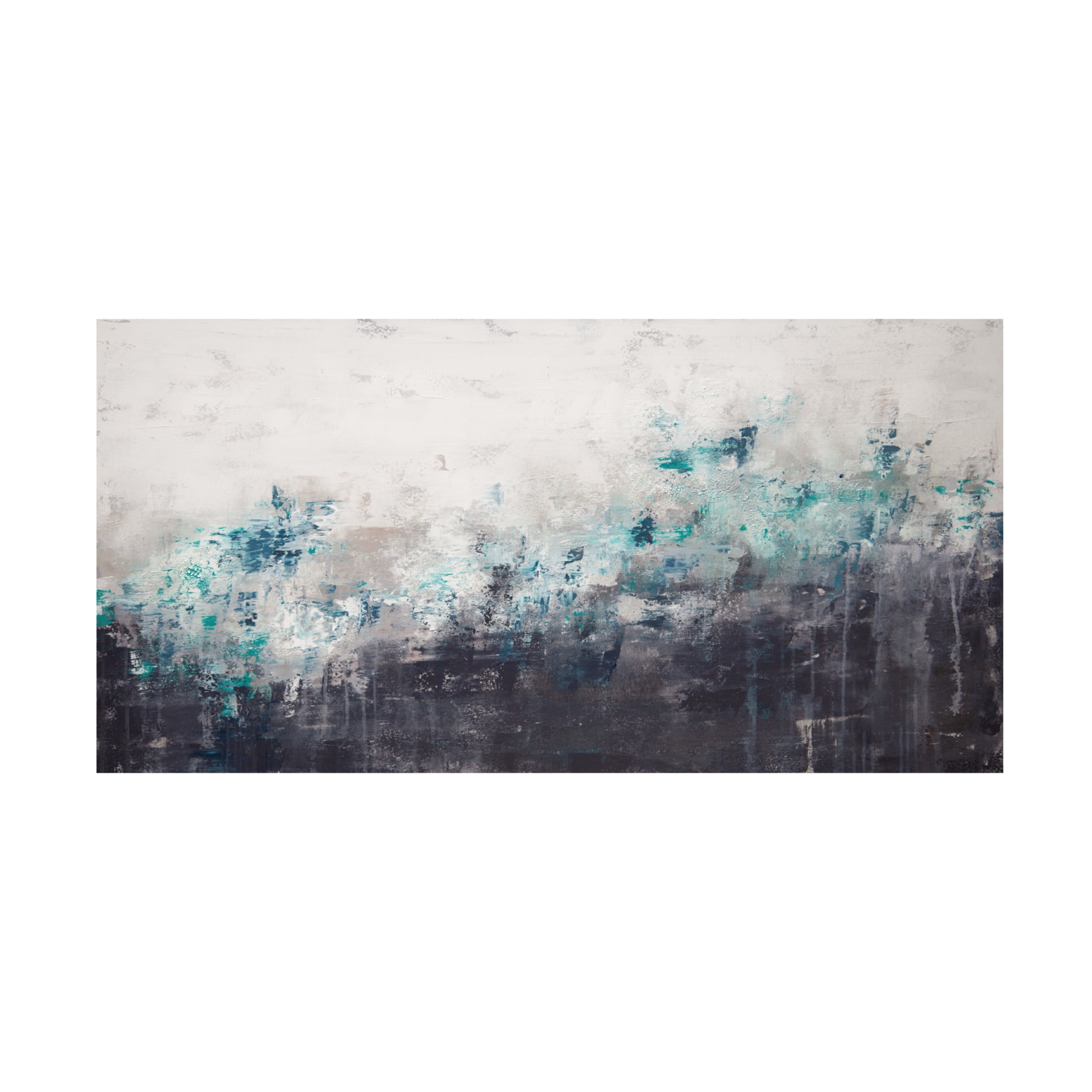 Canvas Wall Art - Hilary Winfield 'Winterscape' Wall Art for Living Room, Bedroom, or Office Décor by Trademark Fine Art - 19 x 10 Inches