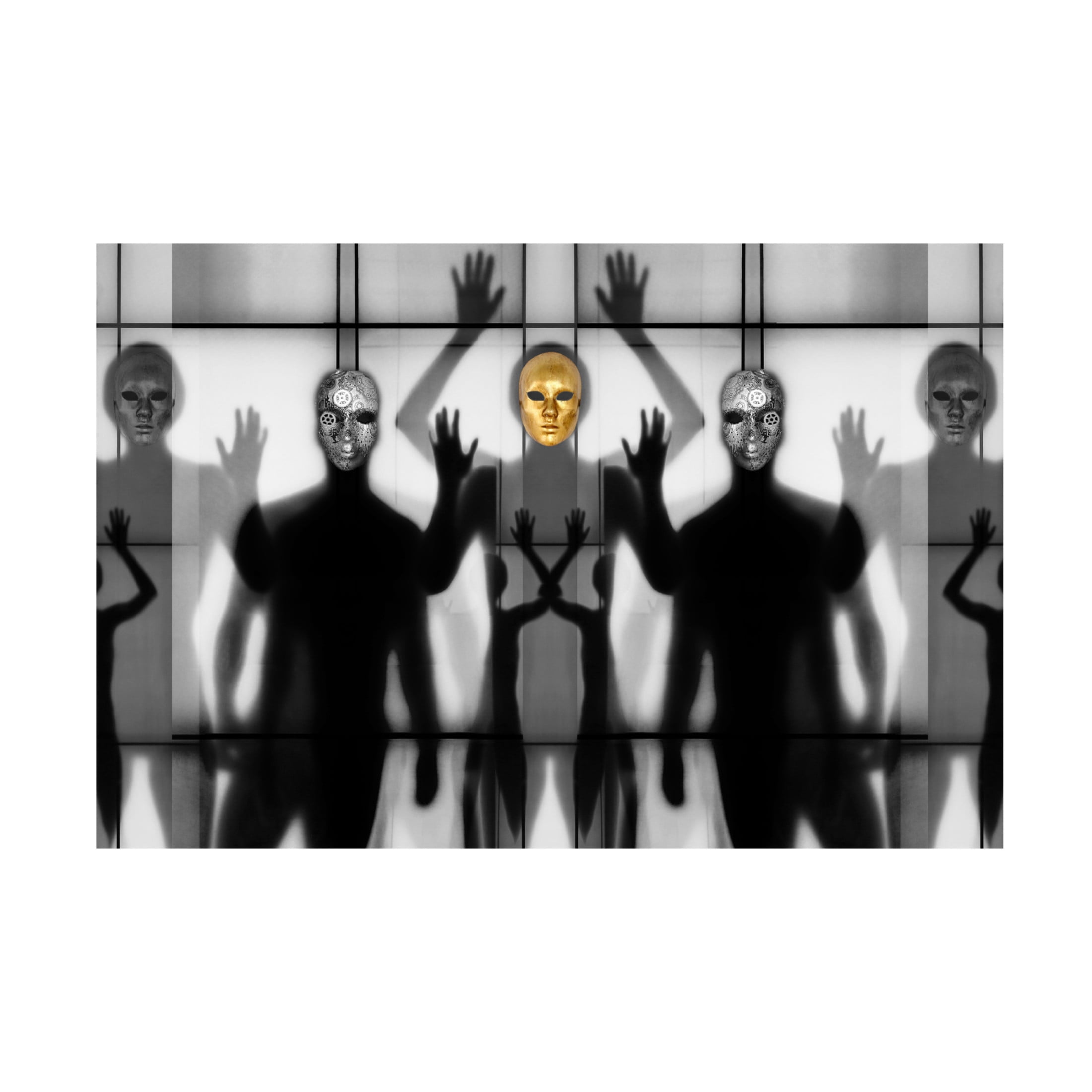 Canvas Wall Art - Igor Shrayer 'Body Language 64' Wall Art for Living Room, Bedroom, or Office Décor by Trademark Fine Art - 24 x 16 Inches