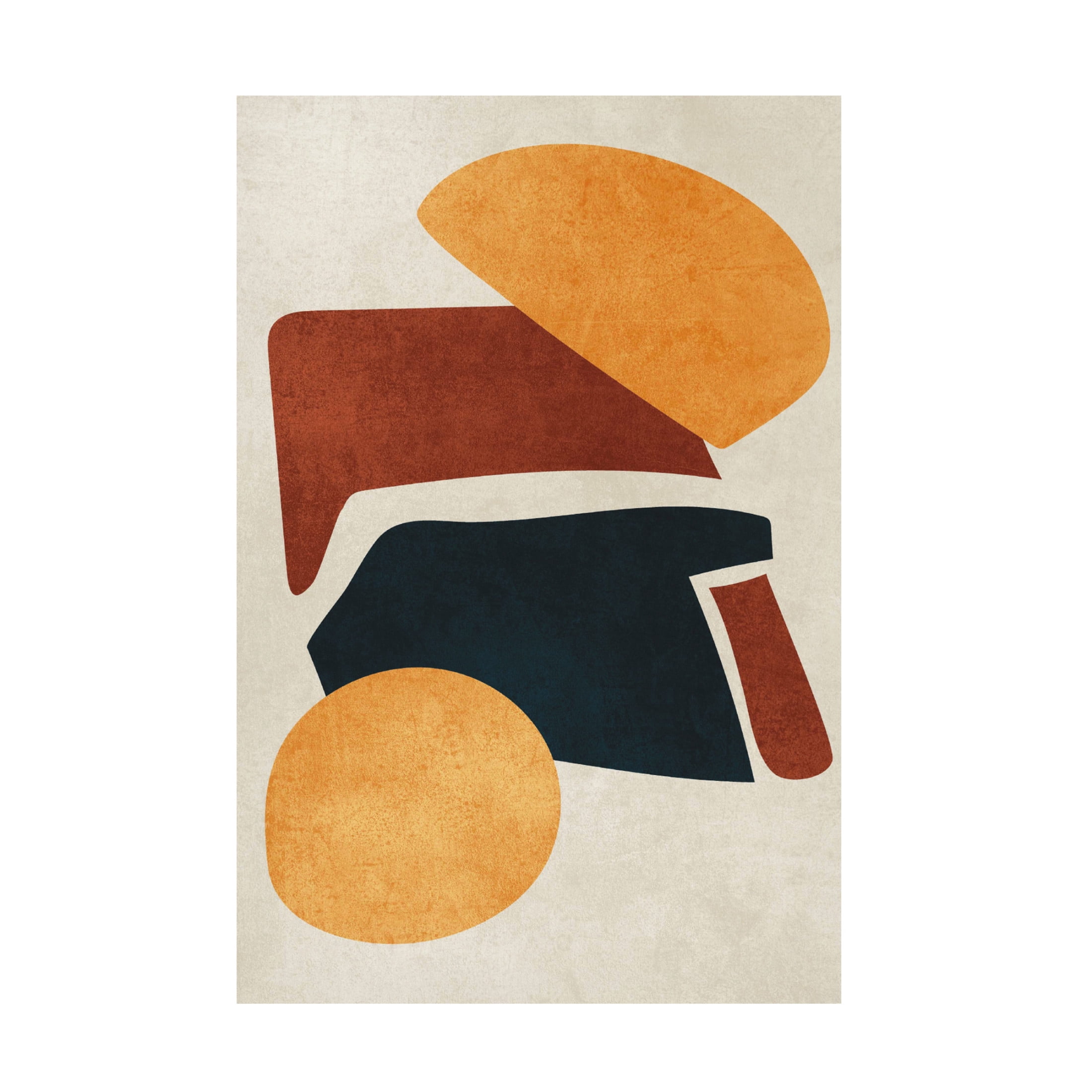 Canvas Wall Art - Incado 'Earth Tone' Wall Art for Living Room, Bedroom, or Office Décor by Trademark Fine Art - 22 x 32 Inches