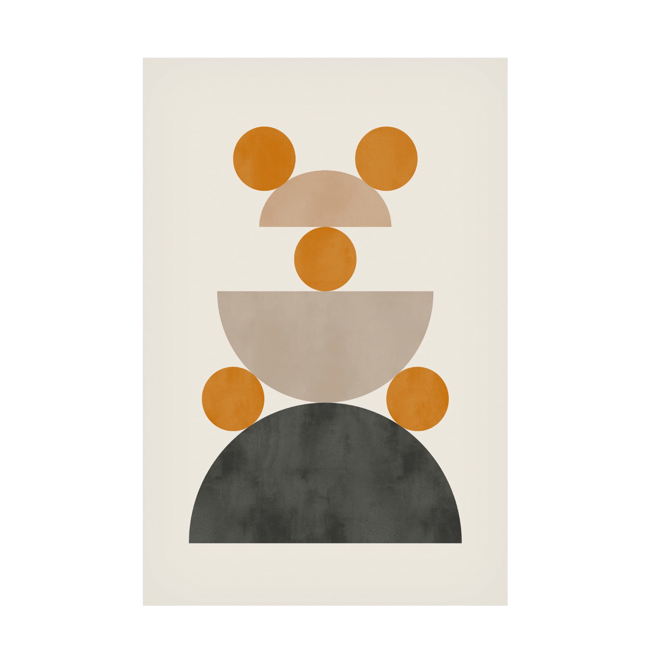 Canvas Wall Art - Incado 'Mid Century Mod I' Wall Art for Living Room, Bedroom, or Office Décor by Trademark Fine Art - 22 x 32 Inches