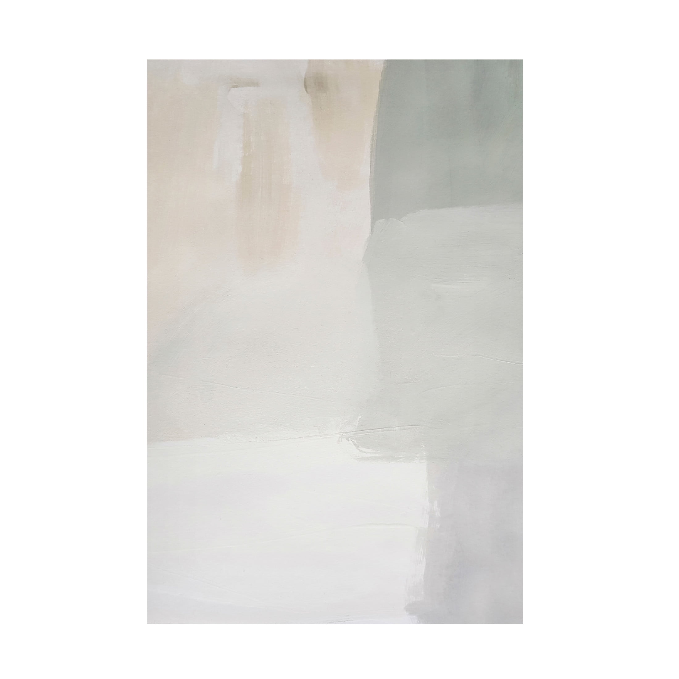 Canvas Wall Art - Incado 'Soft Abstract' Wall Art for Living Room, Bedroom, or Office Décor by Trademark Fine Art - 22 x 32 Inches