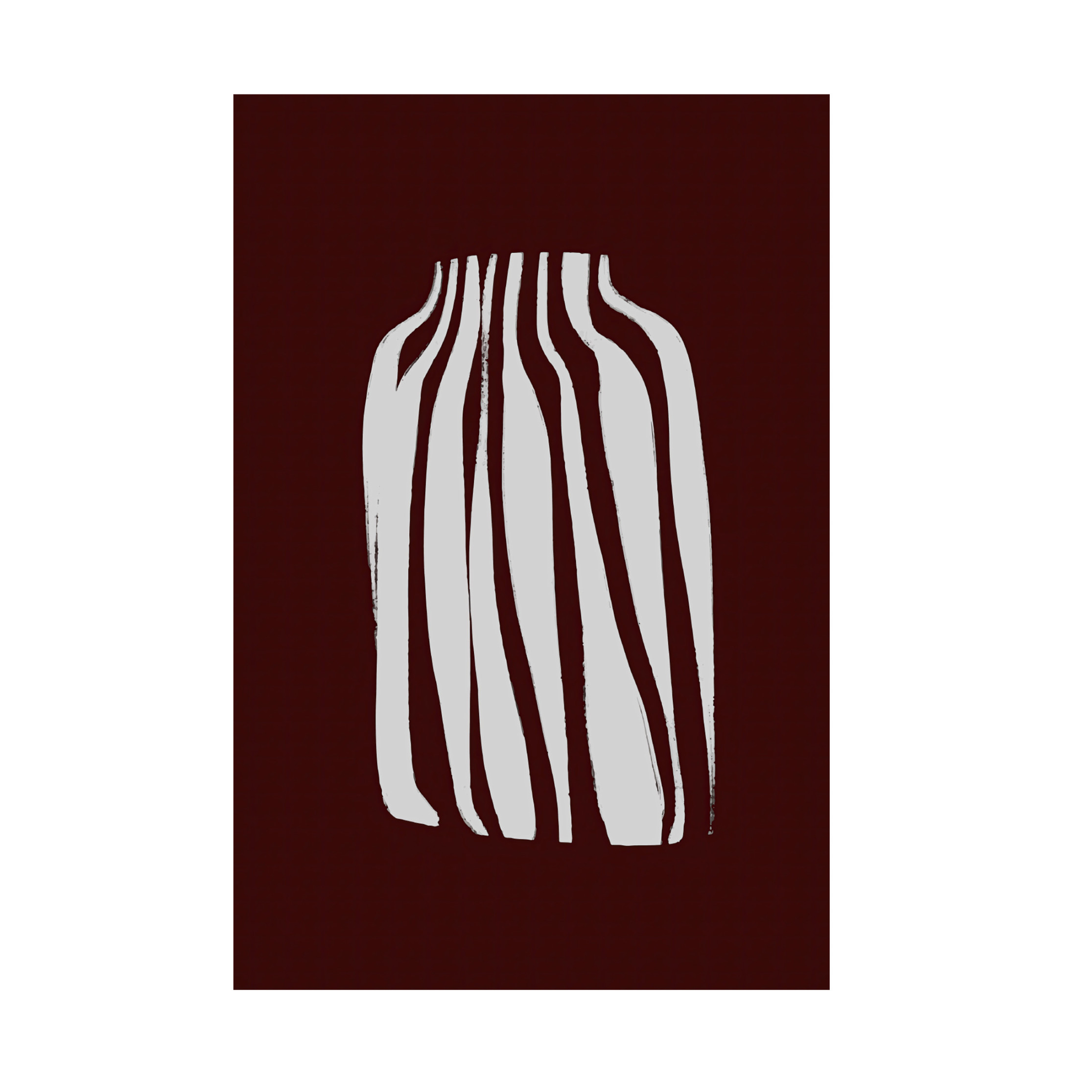 Canvas Wall Art - Incado 'Vase' Wall Art for Living Room, Bedroom, or Office Décor by Trademark Fine Art - 16 x 24 Inches