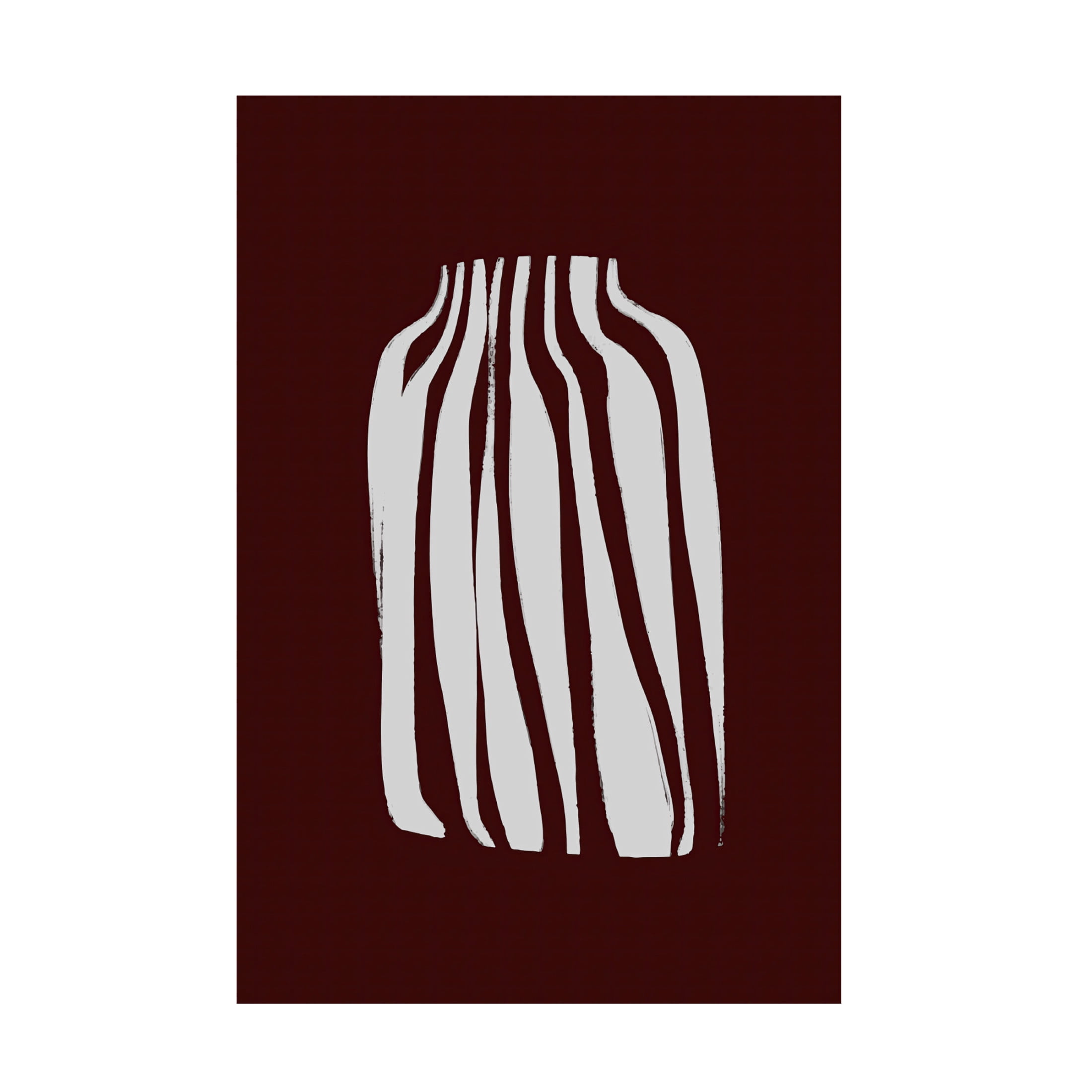 Canvas Wall Art - Incado 'Vase' Wall Art for Living Room, Bedroom, or Office Décor by Trademark Fine Art - 30 x 47 Inches
