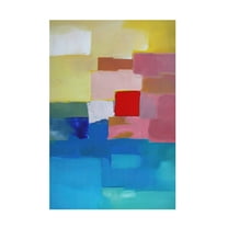 Canvas Wall Art - Incado 'Vibrance II' Wall Art for Living Room, Bedroom, or Office Décor by Trademark Fine Art - 12 x 19 Inches