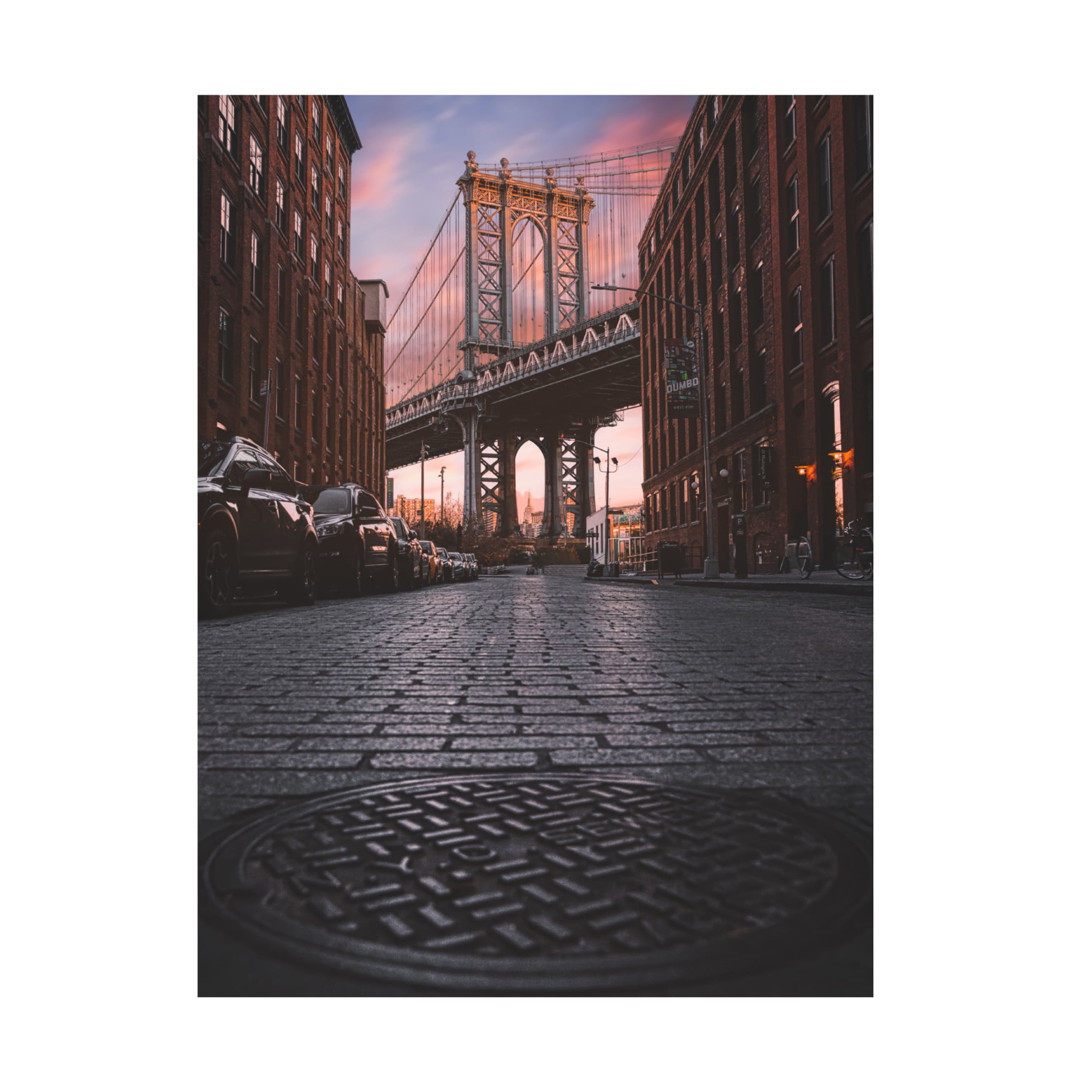 Canvas Wall Art - Inthemoment 'No Sleep Til Brooklyn' Wall Art for Living Room, Bedroom, or Office Décor by Trademark Fine Art - 24 x 32 Inches